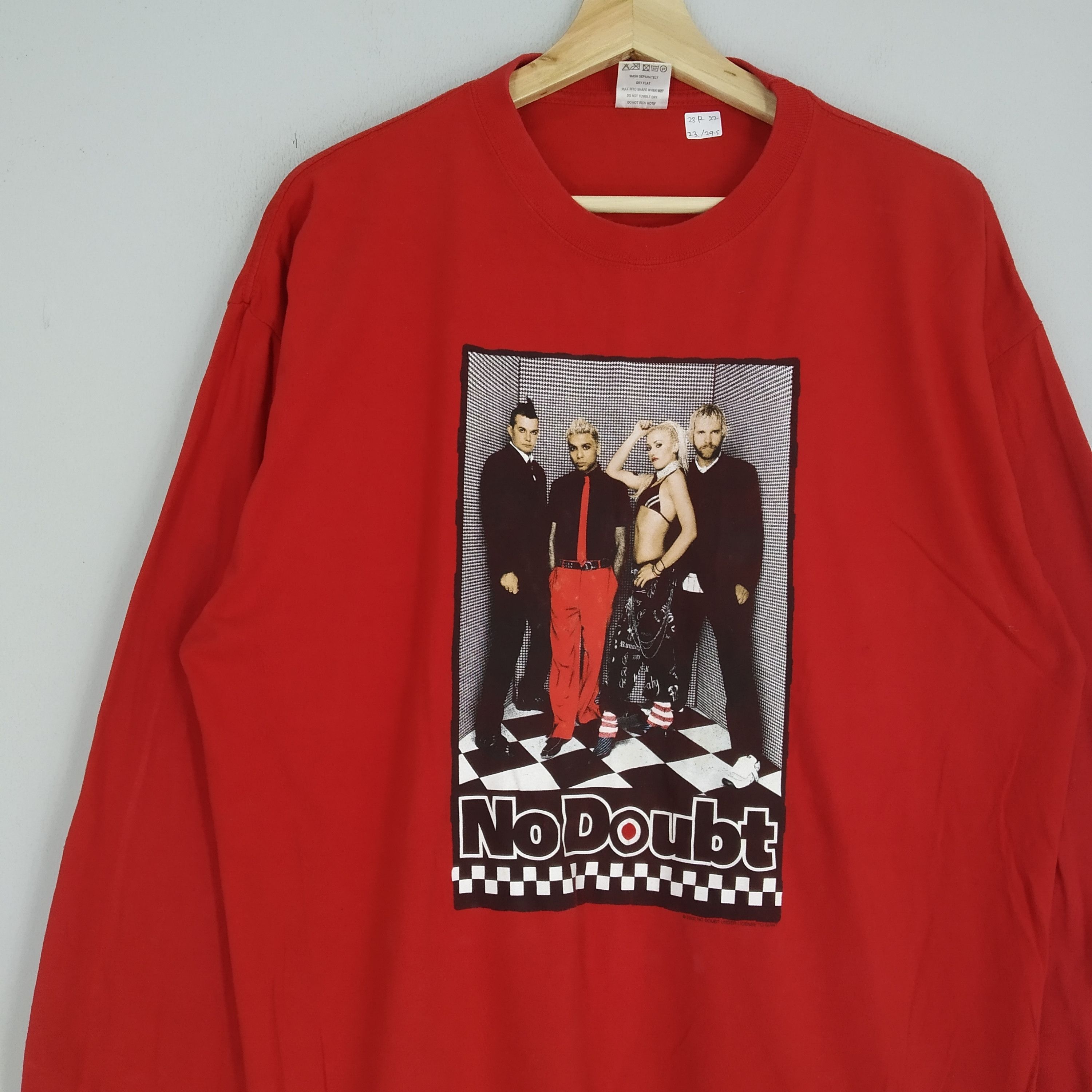 Band Tees Rare!! Vintage No Doubt American Punk Rock Tour 2002 Music Size US L / EU 52-54 / 3 - 3 Thumbnail