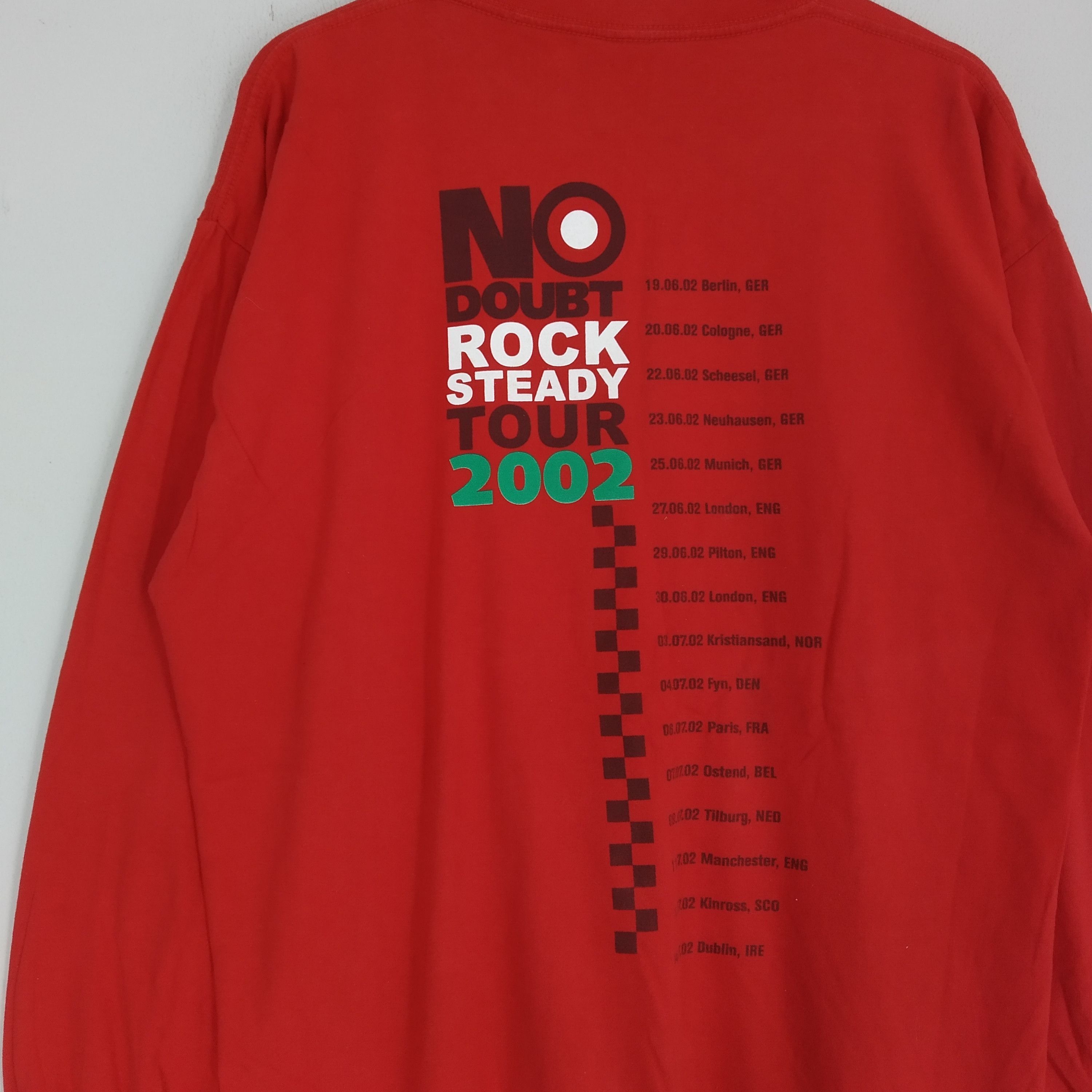 Band Tees Rare!! Vintage No Doubt American Punk Rock Tour 2002 Music Size US L / EU 52-54 / 3 - 7 Thumbnail