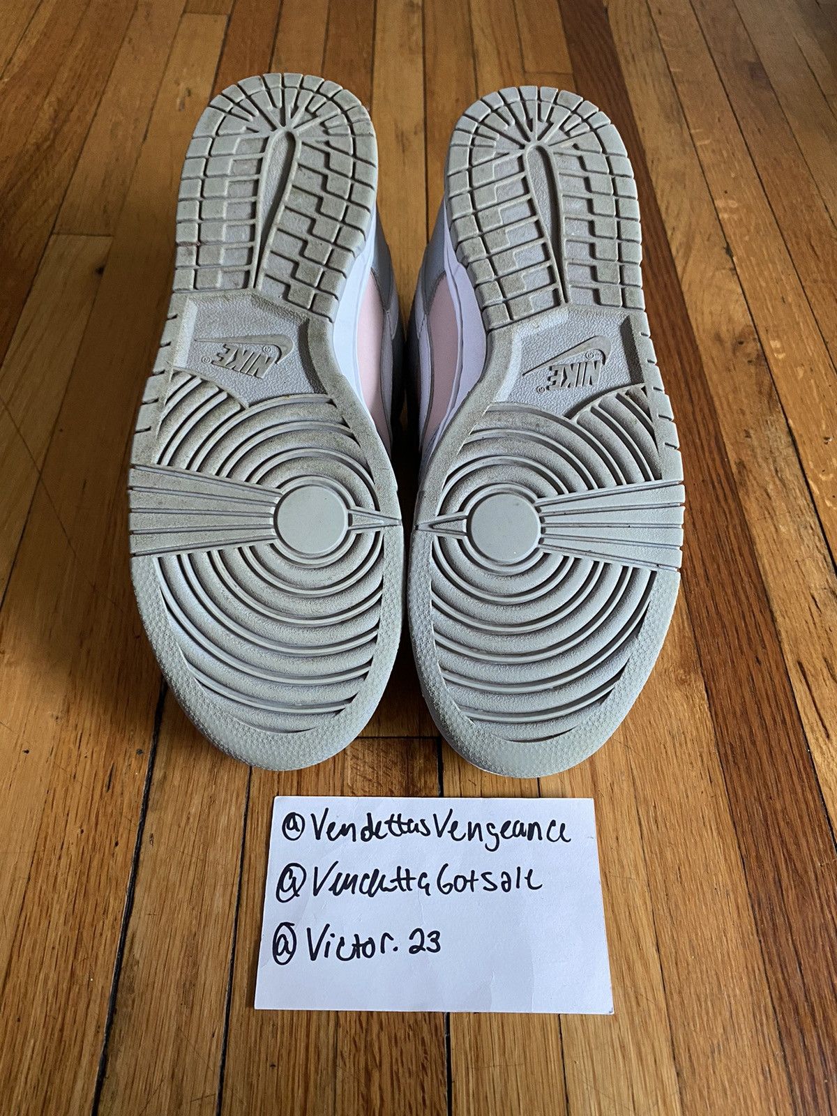 Nike Nike Dunk Low Pink Oxford European Release 2021 US9.5 Size US 9.5 / EU 42-43 - 6 Thumbnail