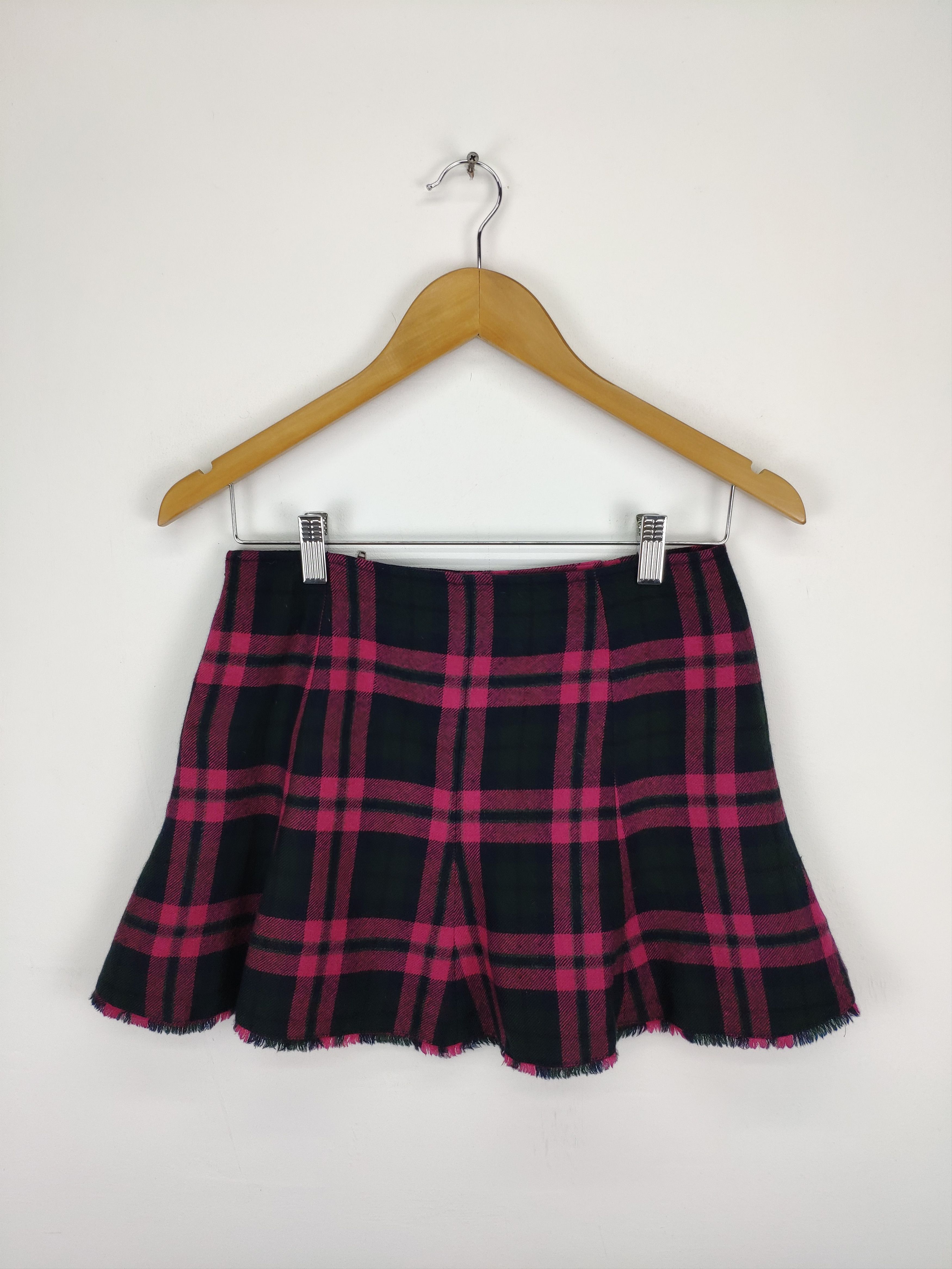 Jil Stuart × Seditionaries Jil Stuart Mini Skirt Plaid Style Punk Style Size 26" / US 2 / IT 38 - 11 Thumbnail