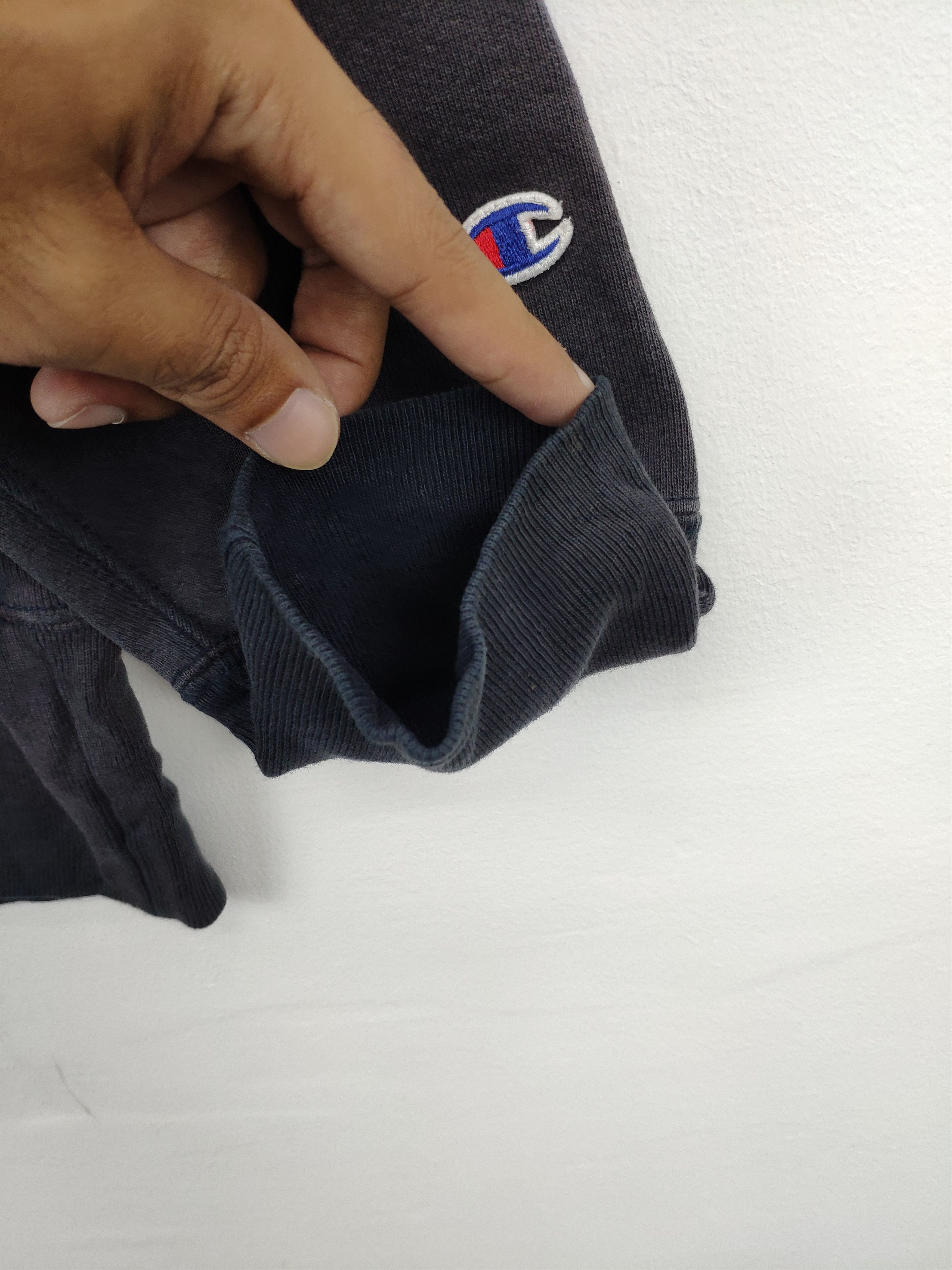 Champion × Vintage Vintage 90s Champion Sweatshirt West Point Sun Faded Size US M / EU 48-50 / 2 - 5 Thumbnail