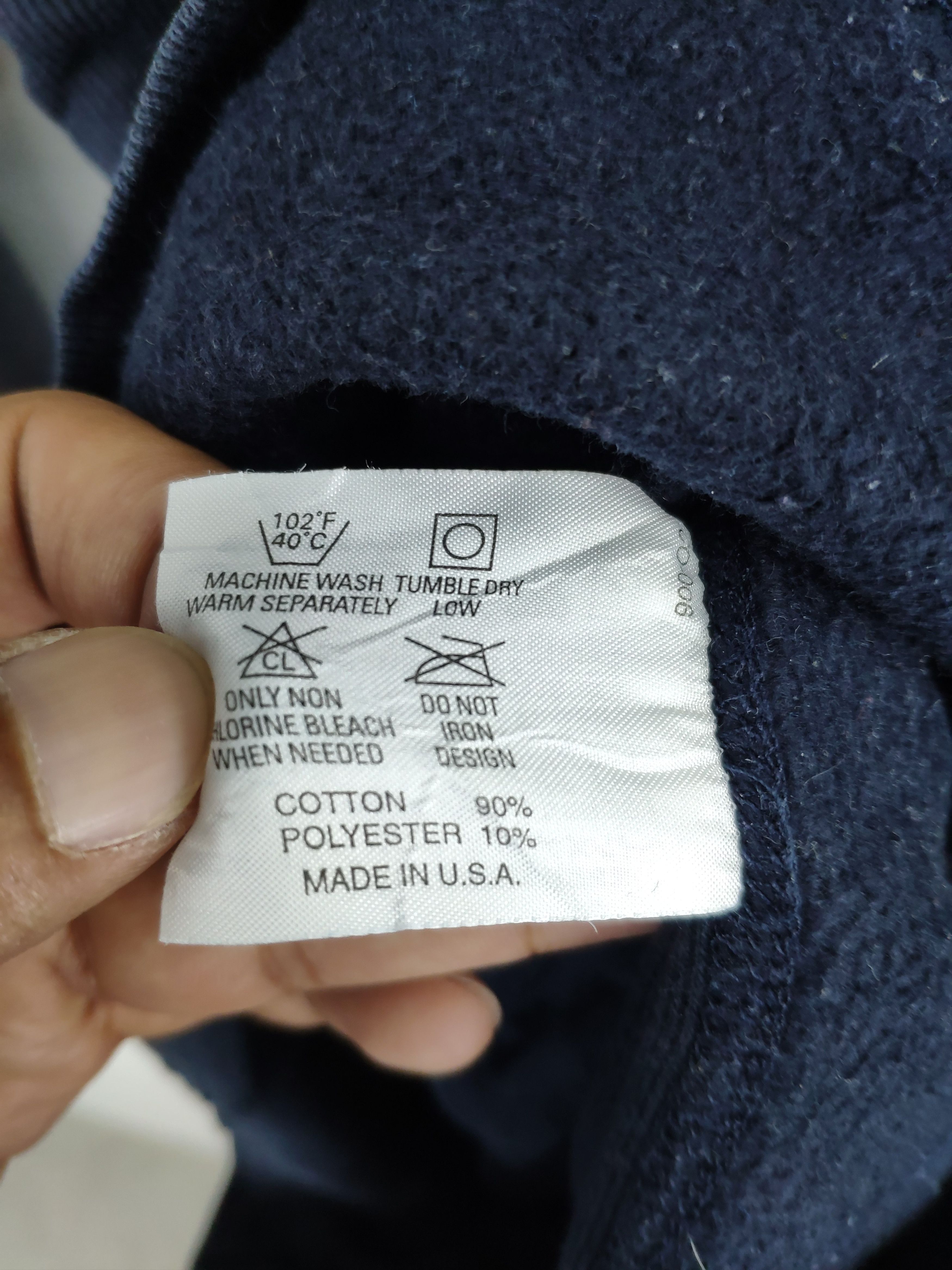 Champion × Vintage Vintage 90s Champion Sweatshirt West Point Sun Faded Size US M / EU 48-50 / 2 - 9 Thumbnail