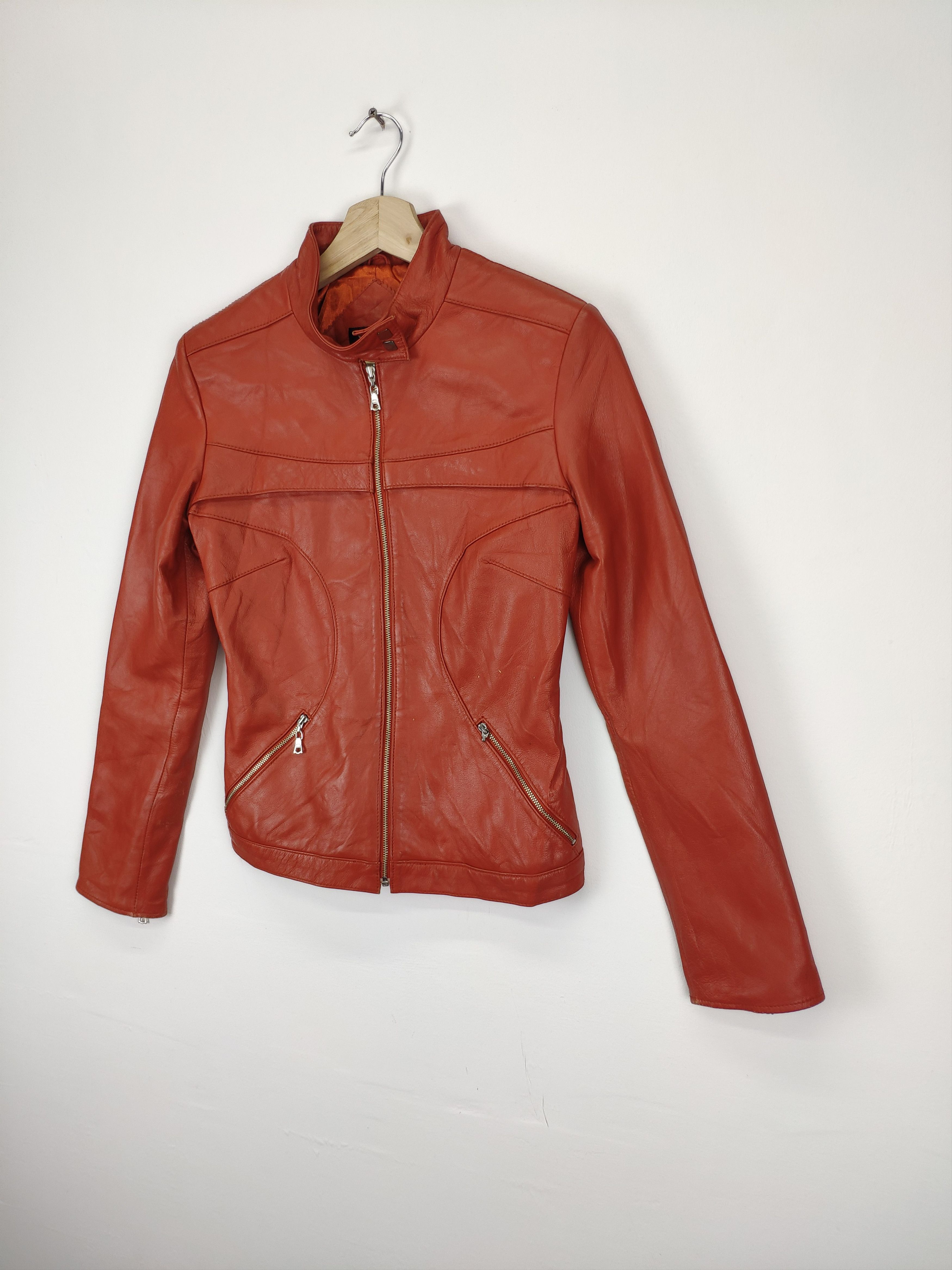 Vintage Vintage Leather Jacket by Little New York Harajuku Fashion Size XS / US 0-2 / IT 36-38 - 2 Thumbnail
