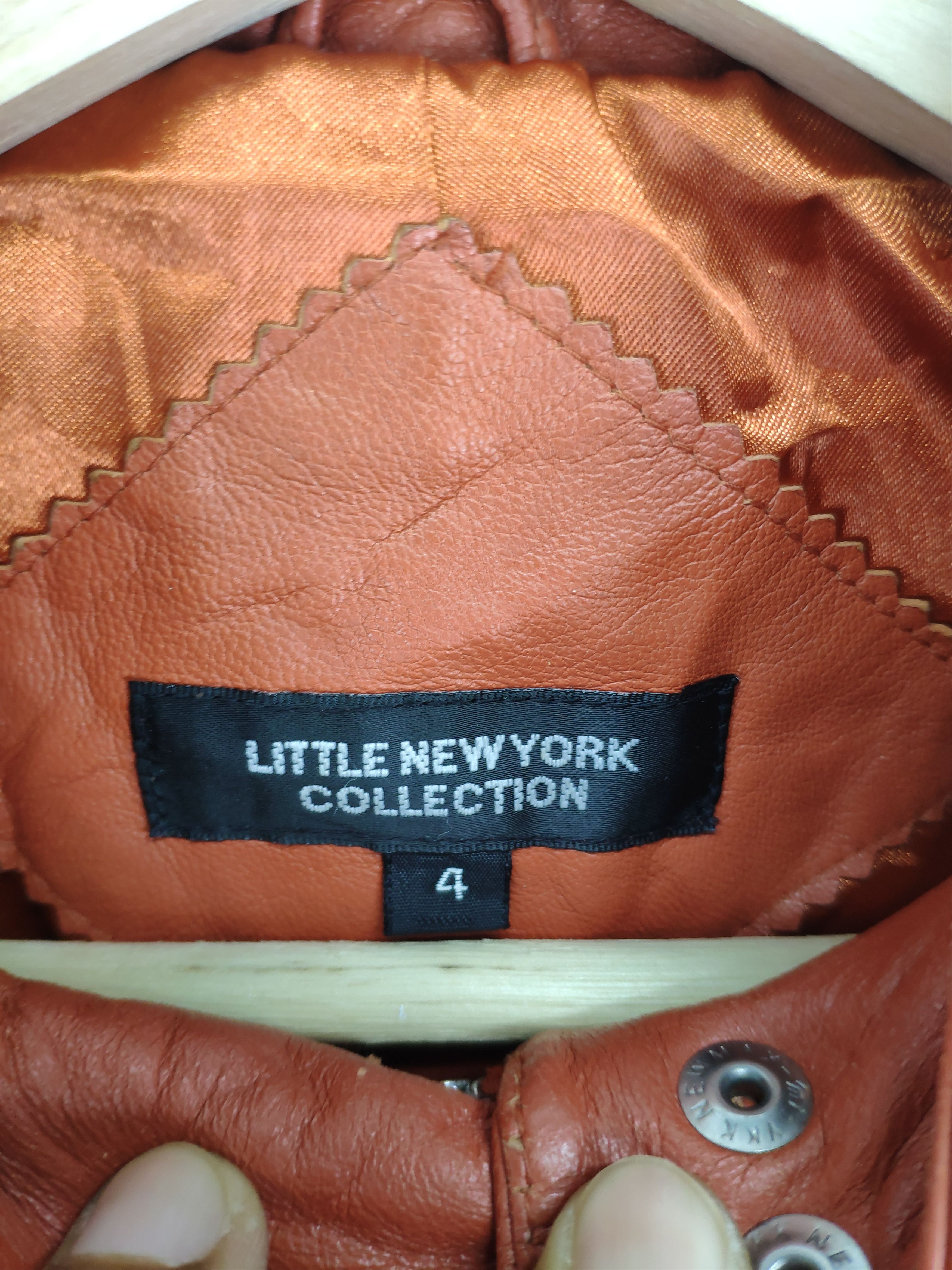 Vintage Vintage Leather Jacket by Little New York Harajuku Fashion Size XS / US 0-2 / IT 36-38 - 10 Thumbnail