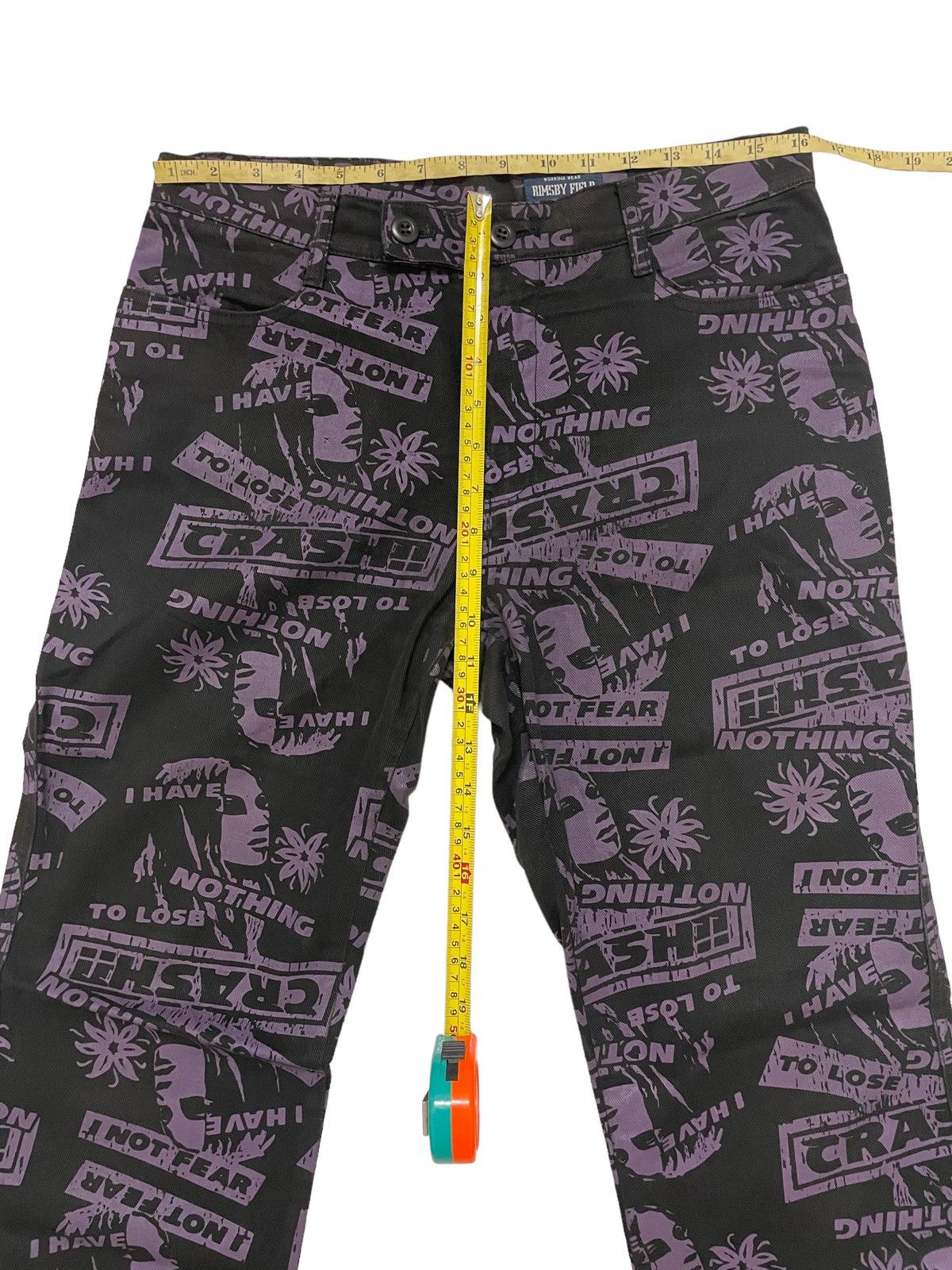 Vintage Vintage Japanese Brand Full Print Pants Size US 32 / EU 48 - 3 Thumbnail