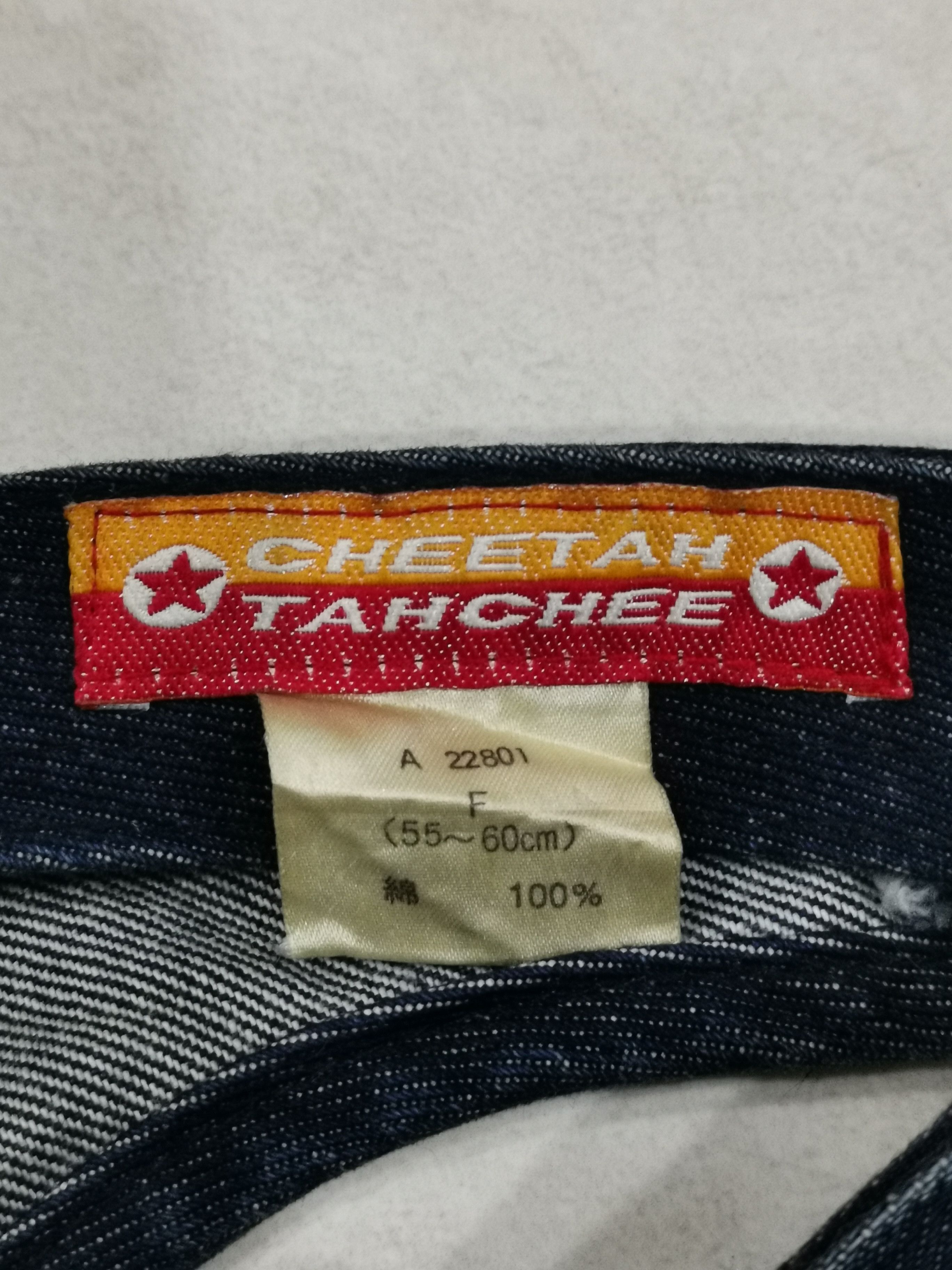 Japanese Brand × Vintage Vintage Cheetah Tahchee Denim Half Cap Size ONE SIZE - 4 Thumbnail