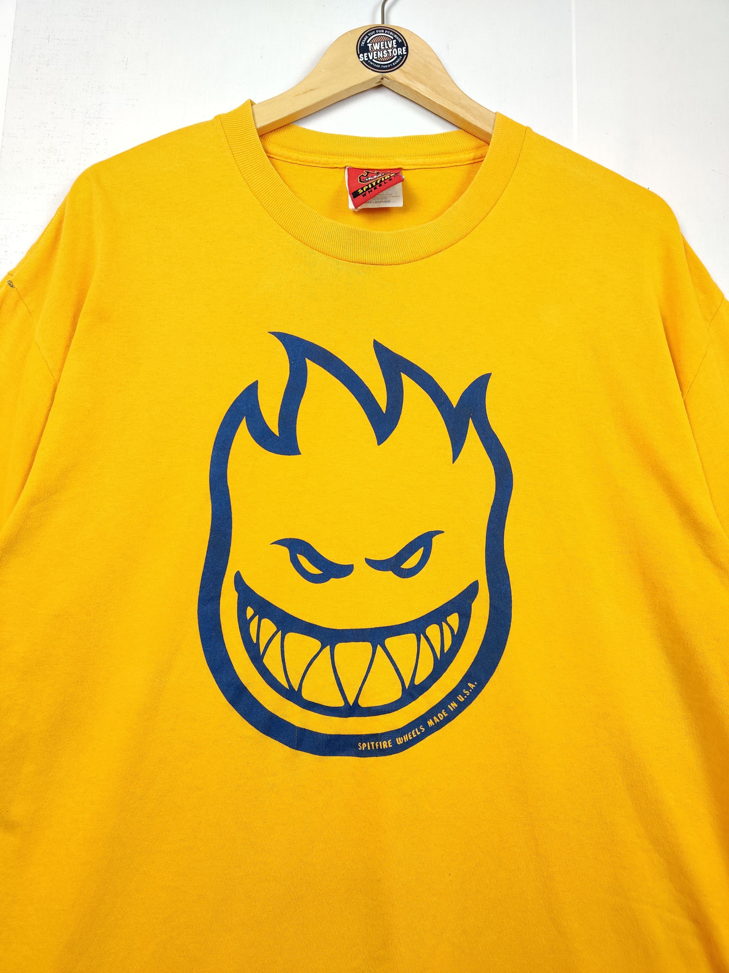 Spitfire Vintage Spitfire Wheels Skateboard Tee Tshirt Size US L / EU 52-54 / 3 - 3 Thumbnail