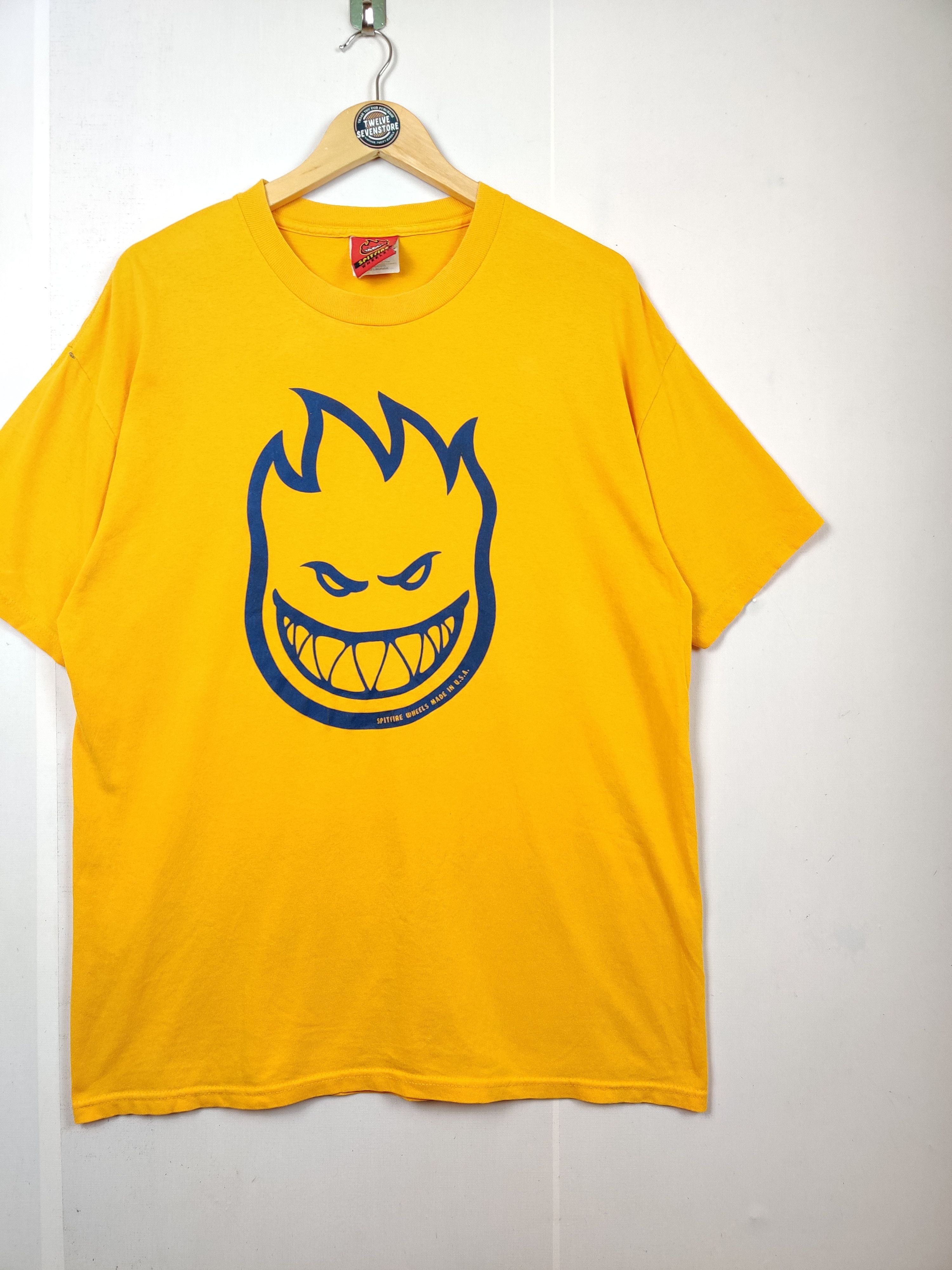 Spitfire Vintage Spitfire Wheels Skateboard Tee Tshirt Size US L / EU 52-54 / 3 - 5 Thumbnail