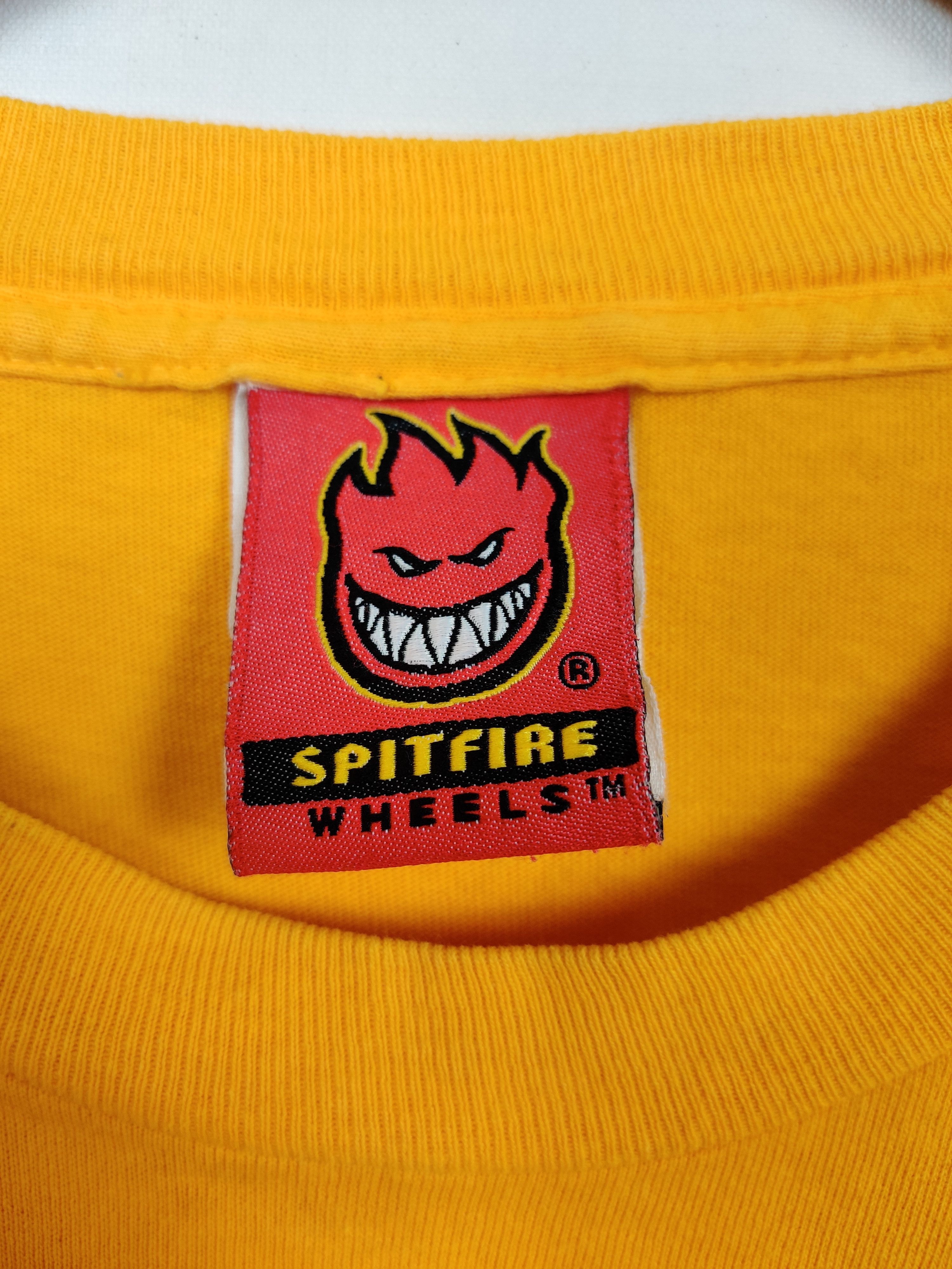 Spitfire Vintage Spitfire Wheels Skateboard Tee Tshirt Size US L / EU 52-54 / 3 - 6 Thumbnail