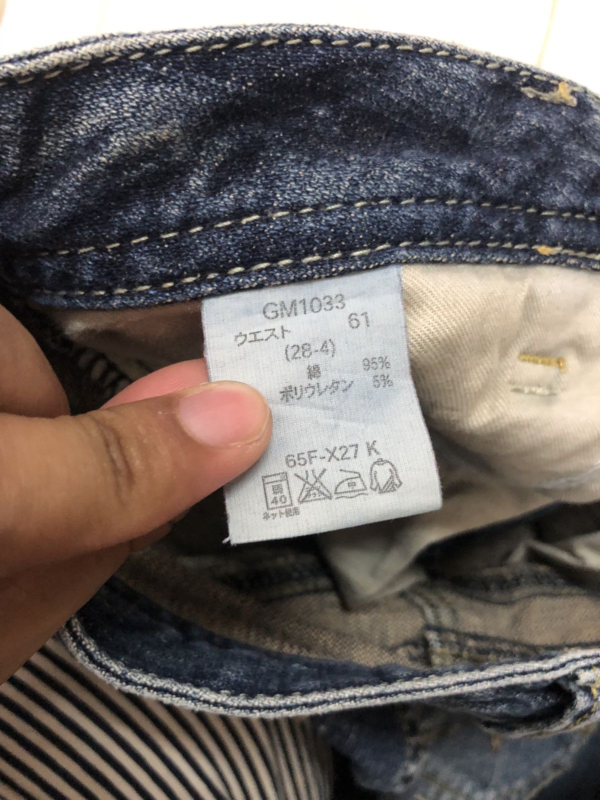 Japanese Brand Vintage Georgia Love Jeans Distressed Denim Pants W30 Size 30" / US 8 / IT 44 - 9 Thumbnail
