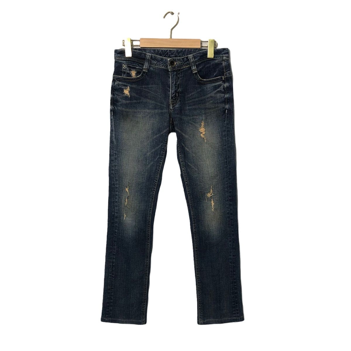 Vintage Georgia Love Jeans Distressed Denim Pants W30