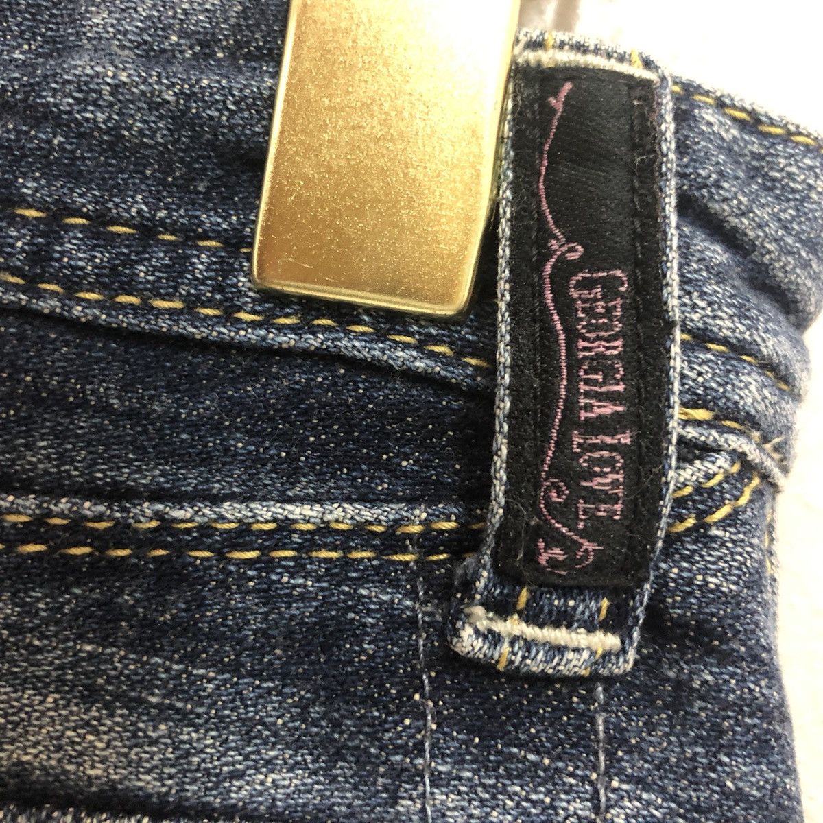 Japanese Brand Vintage Georgia Love Jeans Distressed Denim Pants W30 Size 30" / US 8 / IT 44 - 8 Thumbnail