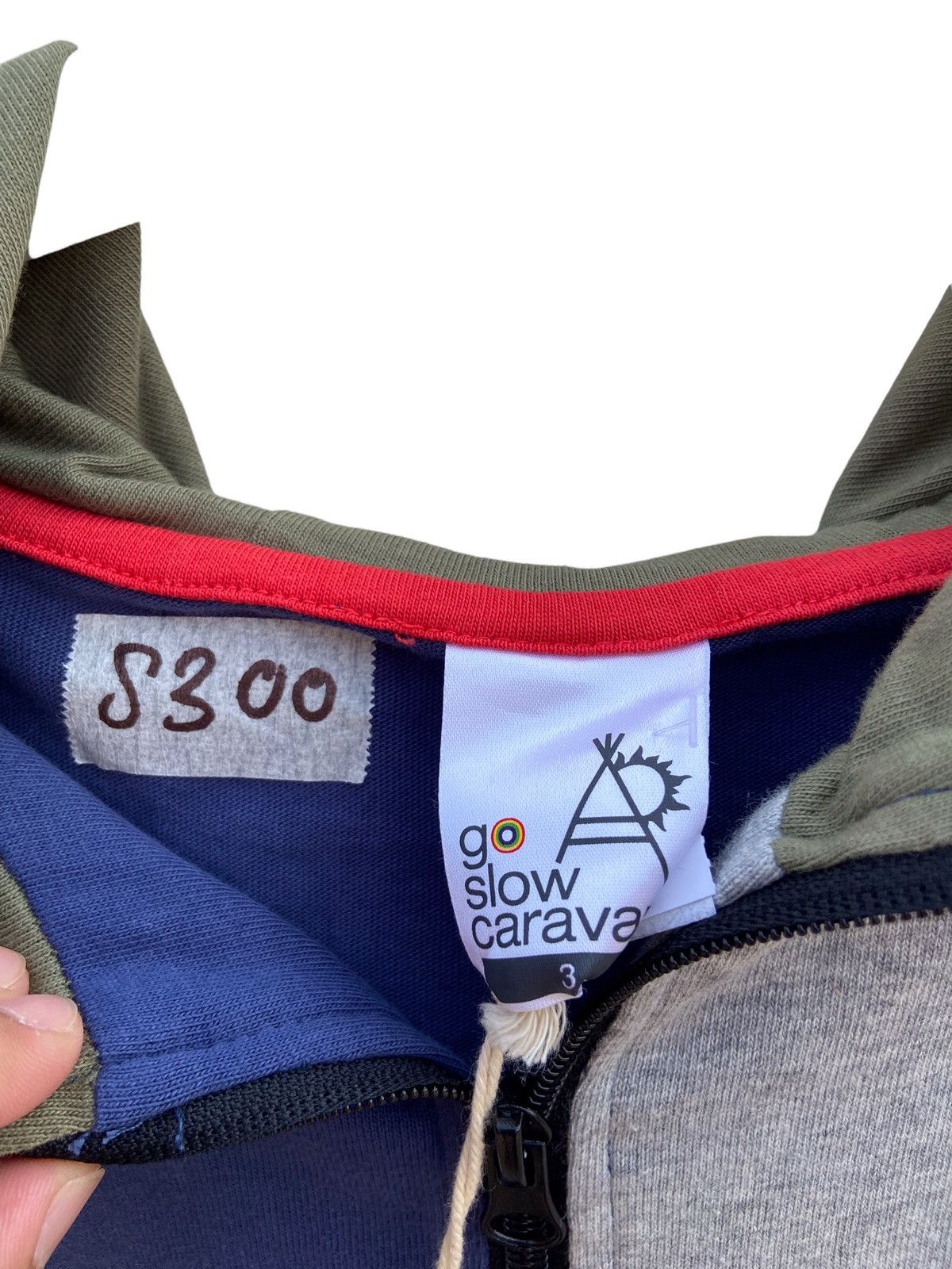 go slow caravan Go Slow Caravan Color Block Hoodie Size US L / EU 52-54 / 3 - 4 Thumbnail