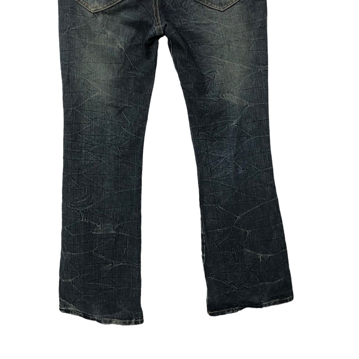 Japanese Brand Vintage Daily Topics Bootcut Distressed Denim Pants W30 Size 30" / US 8 / IT 44 - 6 Thumbnail
