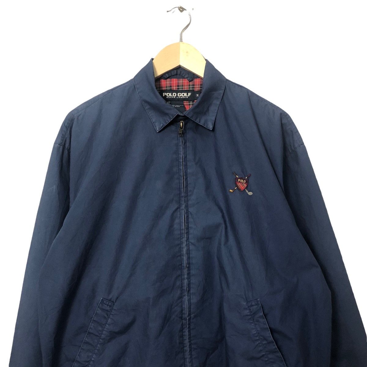 Polo Ralph Lauren Vtg 90s Polo Golf Ralph Lauren Embroidery Logo Zip Up Jacket Size US XL / EU 56 / 4 - 4 Thumbnail