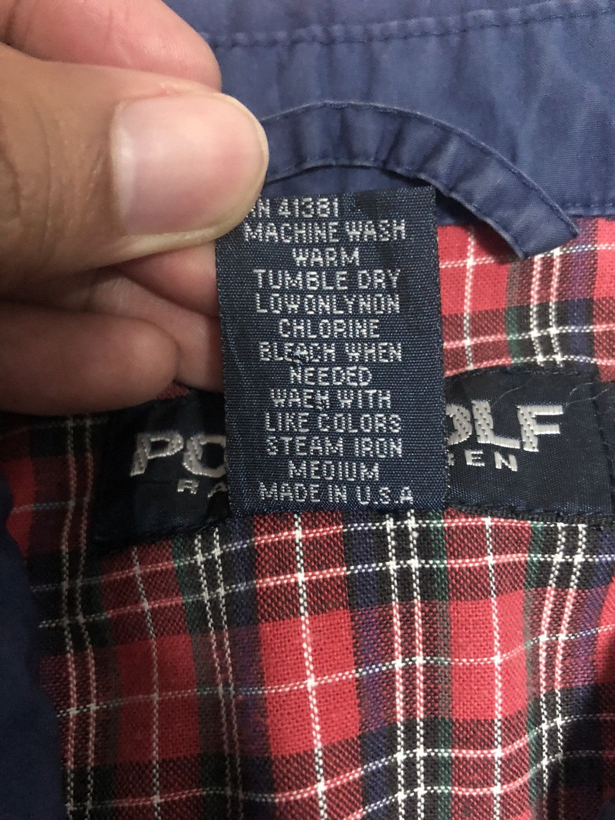 Polo Ralph Lauren Vtg 90s Polo Golf Ralph Lauren Embroidery Logo Zip Up Jacket Size US XL / EU 56 / 4 - 10 Thumbnail