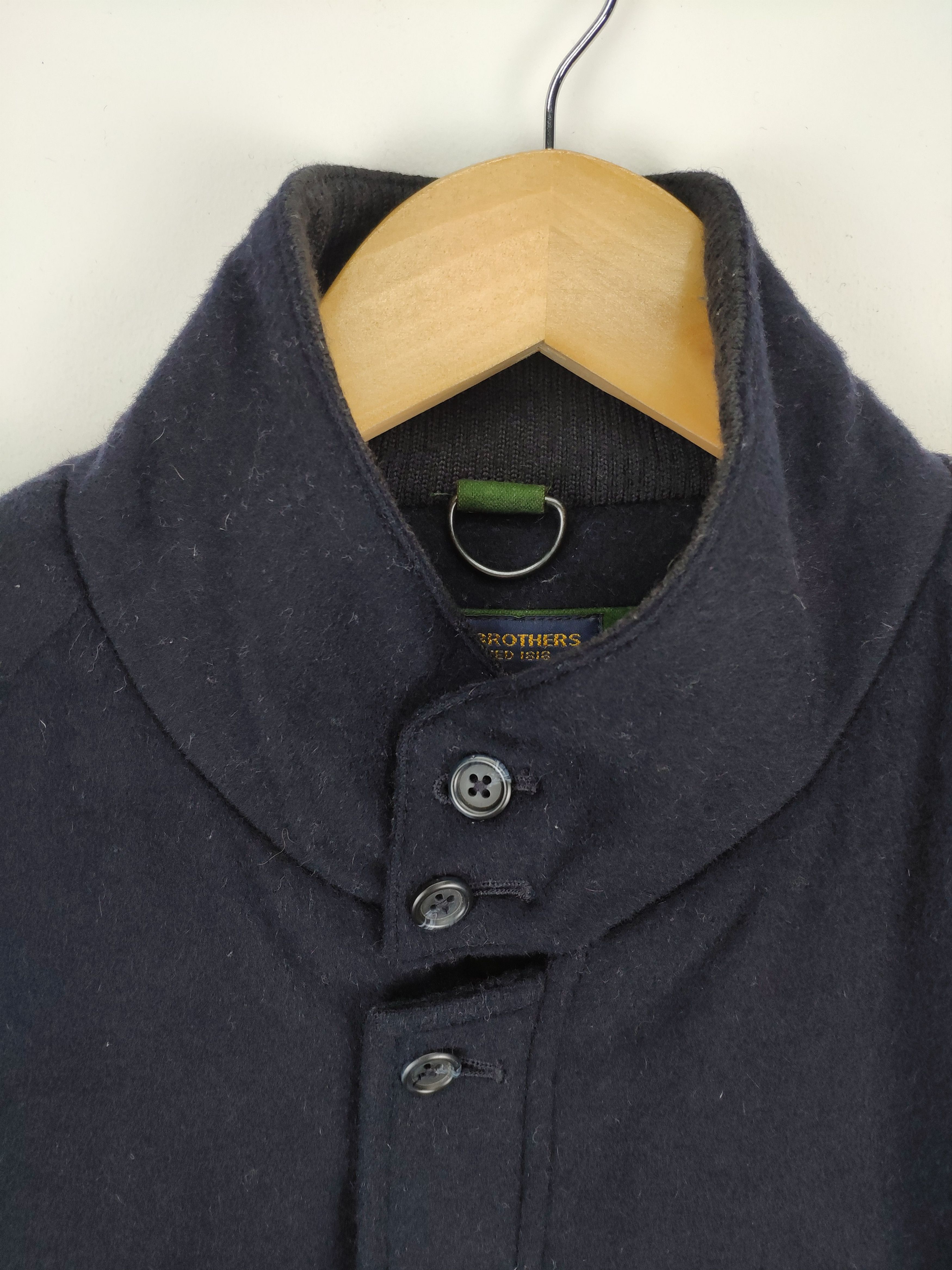 Brooks Brothers × Vintage Vintage Brooks Brothers Alpaca Wool Jacket Size US L / EU 52-54 / 3 - 13 Thumbnail