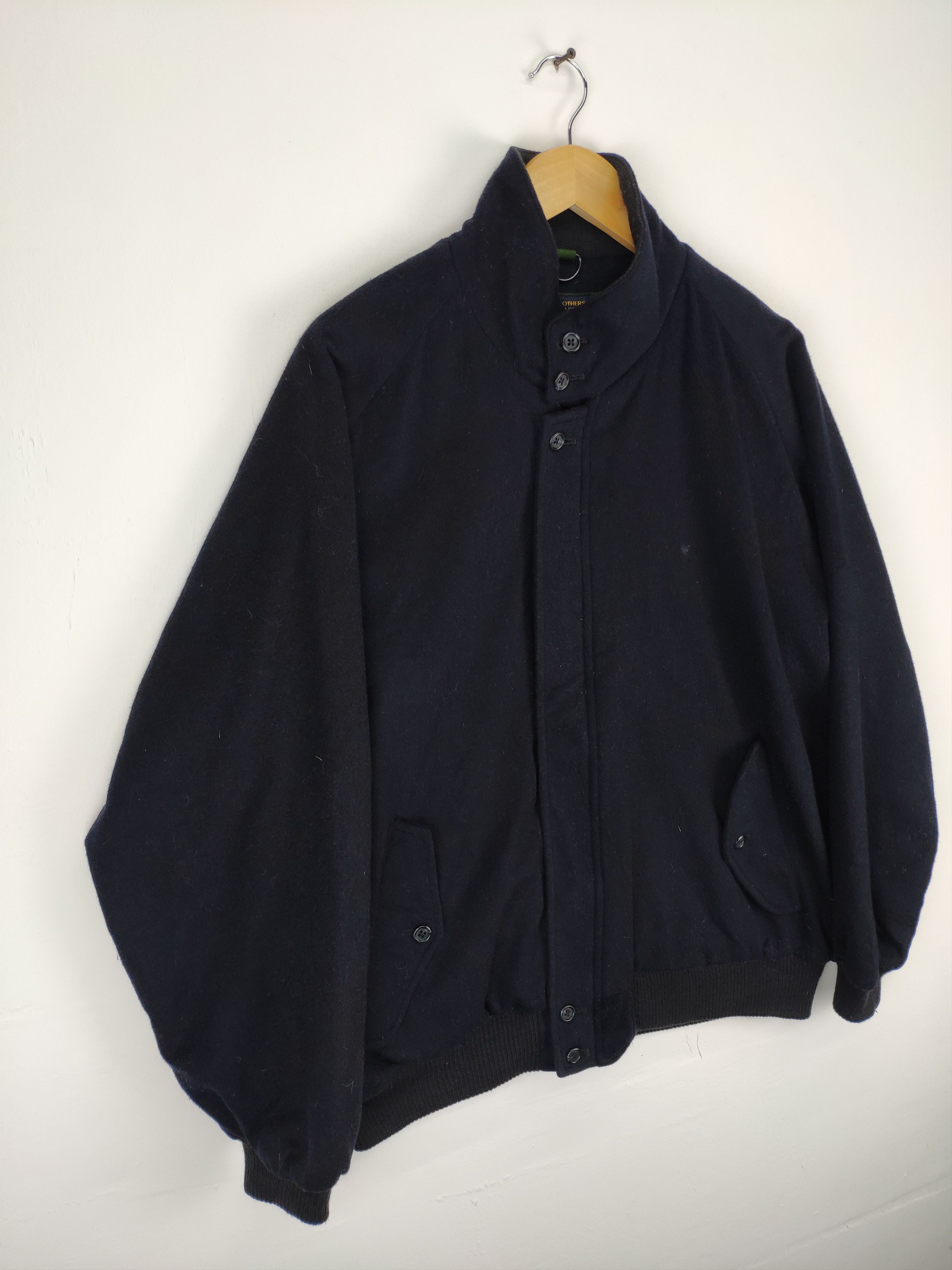 Brooks Brothers × Vintage Vintage Brooks Brothers Alpaca Wool Jacket Size US L / EU 52-54 / 3 - 7 Thumbnail