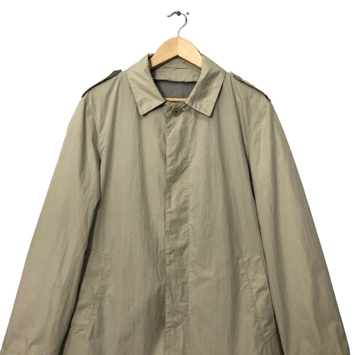 Margaret Howell Vintage Margaret Howell Button Ups Trench Coat Jacket Size US L / EU 52-54 / 3 - 4 Thumbnail