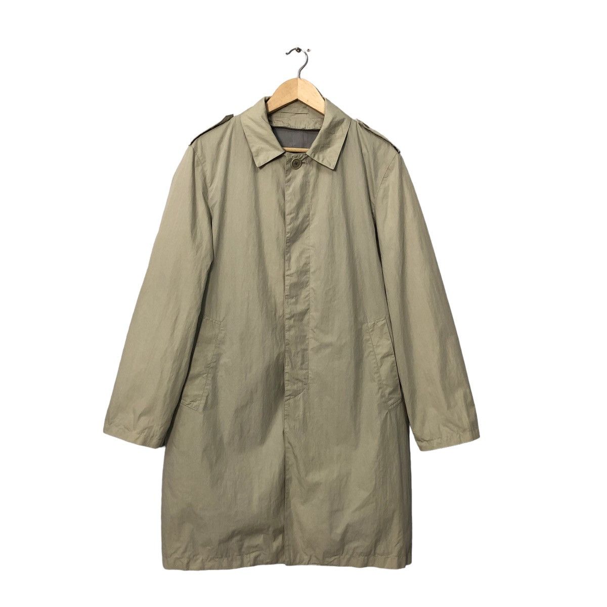 Margaret Howell Vintage Margaret Howell Button Ups Trench Coat Jacket Size US L / EU 52-54 / 3 - 1 Thumbnail