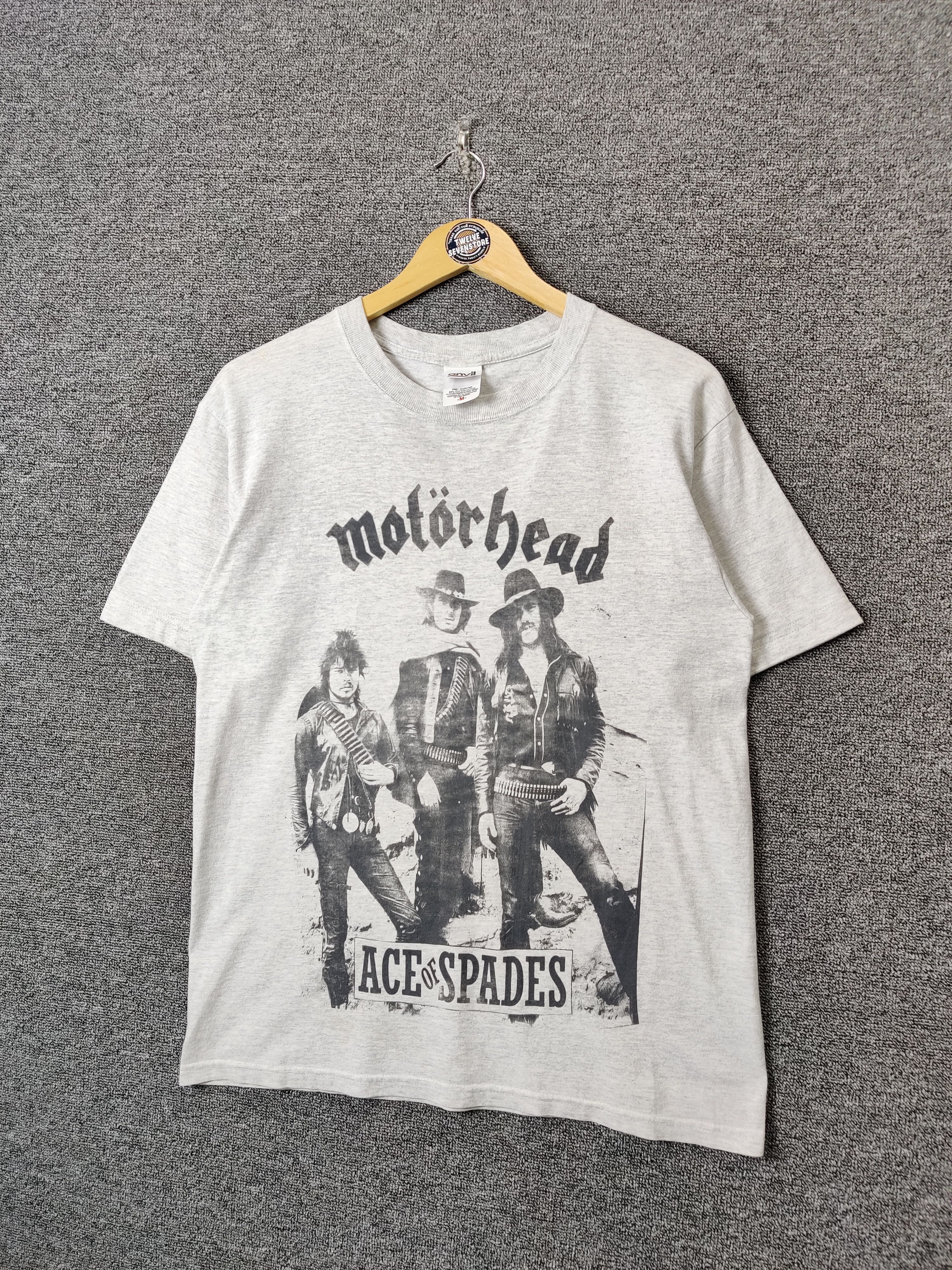 Band Tees Vintage 2000 Motorhead Ace Of Spades Band Tee Tshirt Size US M / EU 48-50 / 2 - 2 Thumbnail