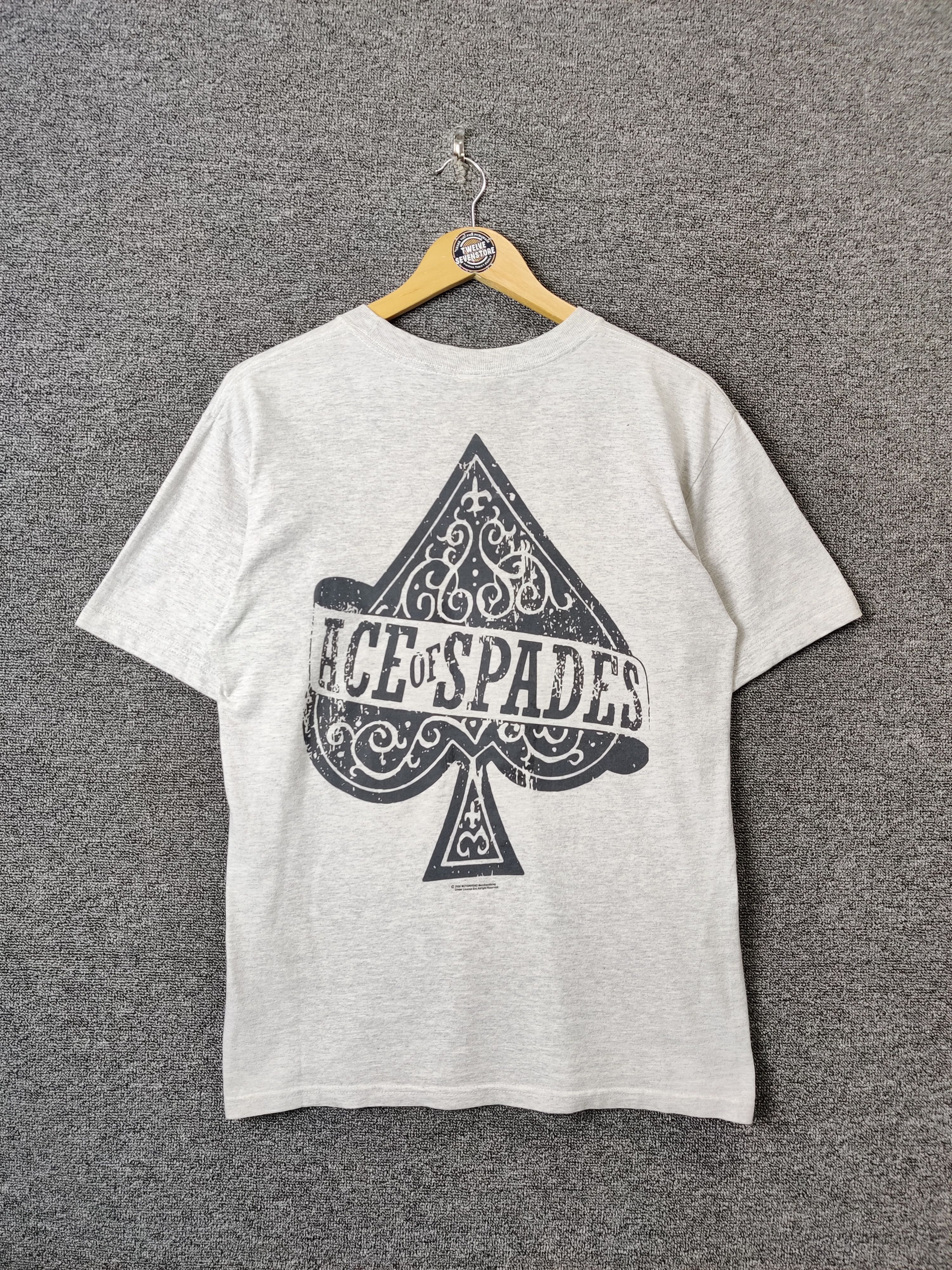 Band Tees Vintage 2000 Motorhead Ace Of Spades Band Tee Tshirt Size US M / EU 48-50 / 2 - 6 Thumbnail