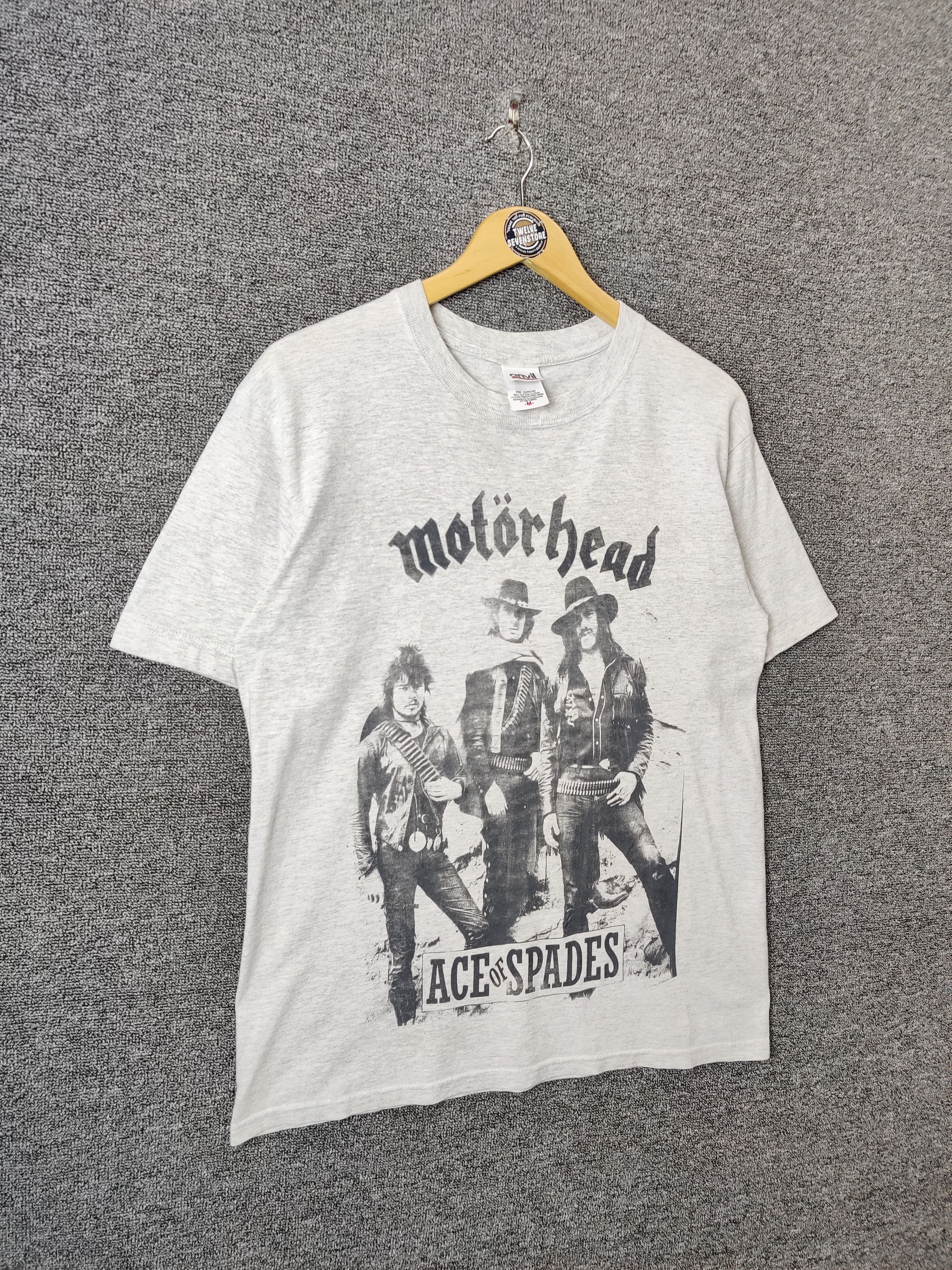 Band Tees Vintage 2000 Motorhead Ace Of Spades Band Tee Tshirt Size US M / EU 48-50 / 2 - 5 Thumbnail