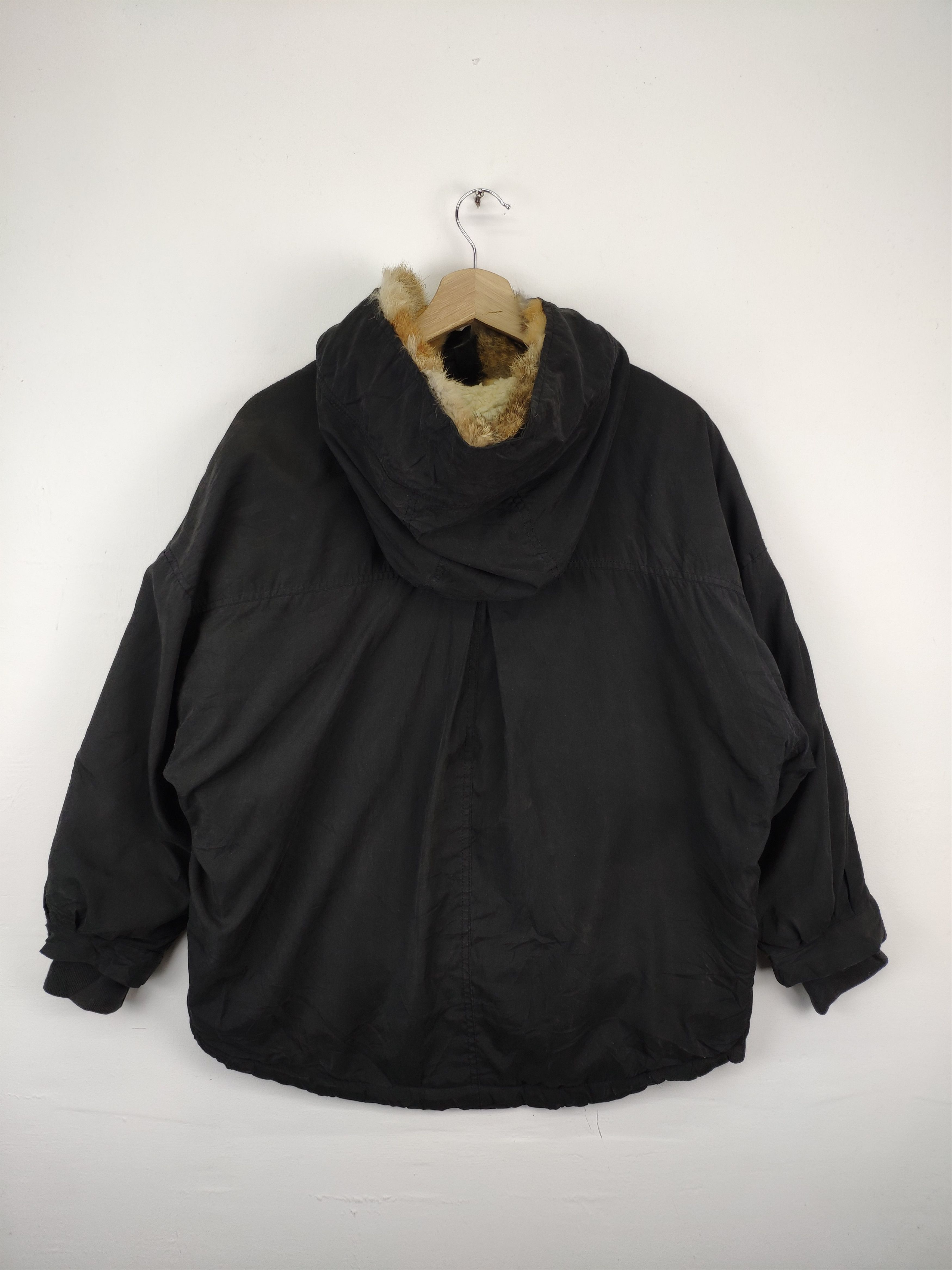 Japanese Brand × Vintage Vintage Hooded Jacket Lining Sherpa Alpha Industries Style Size US M / EU 48-50 / 2 - 2 Thumbnail