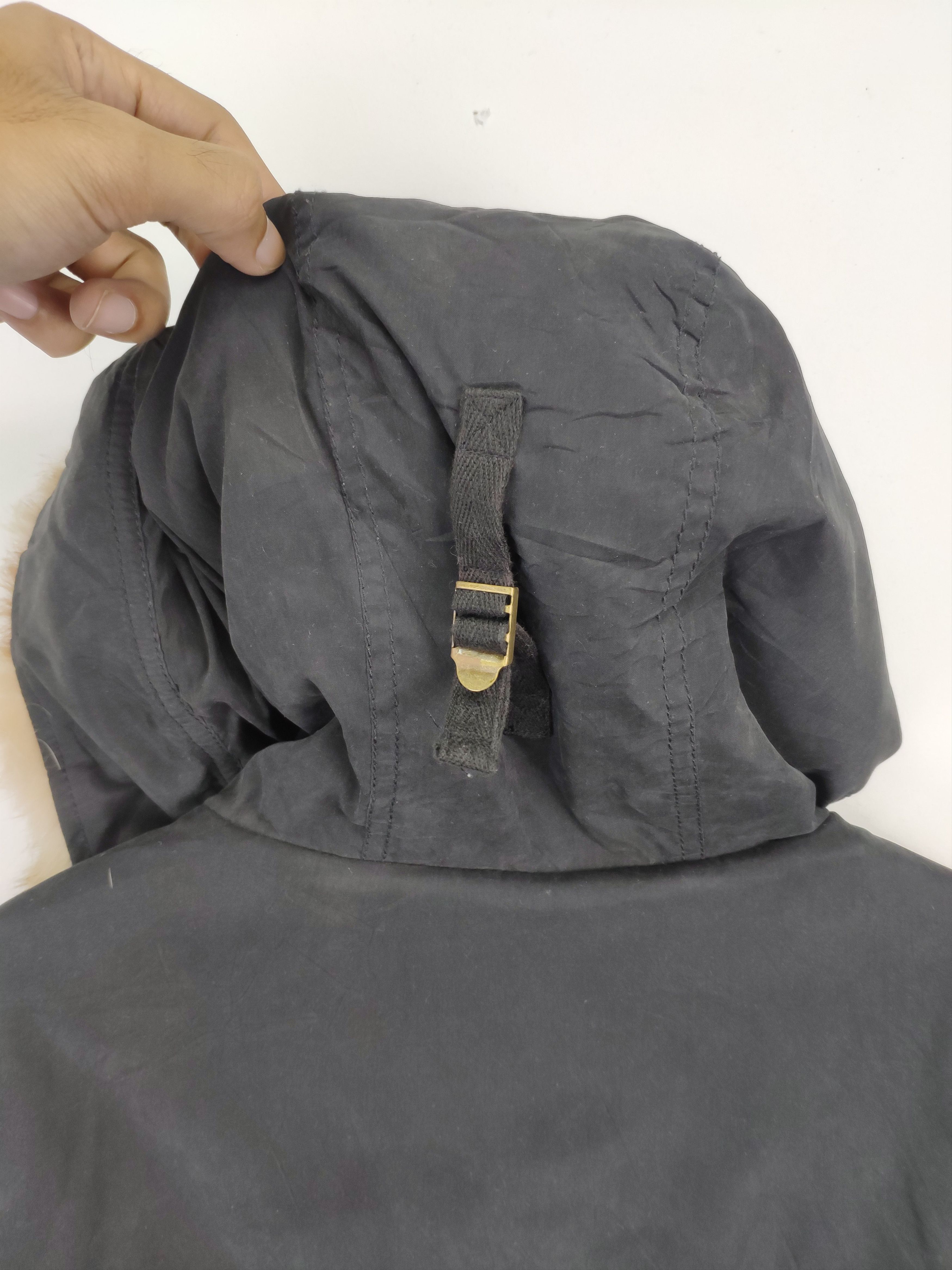 Japanese Brand × Vintage Vintage Hooded Jacket Lining Sherpa Alpha Industries Style Size US M / EU 48-50 / 2 - 14 Thumbnail