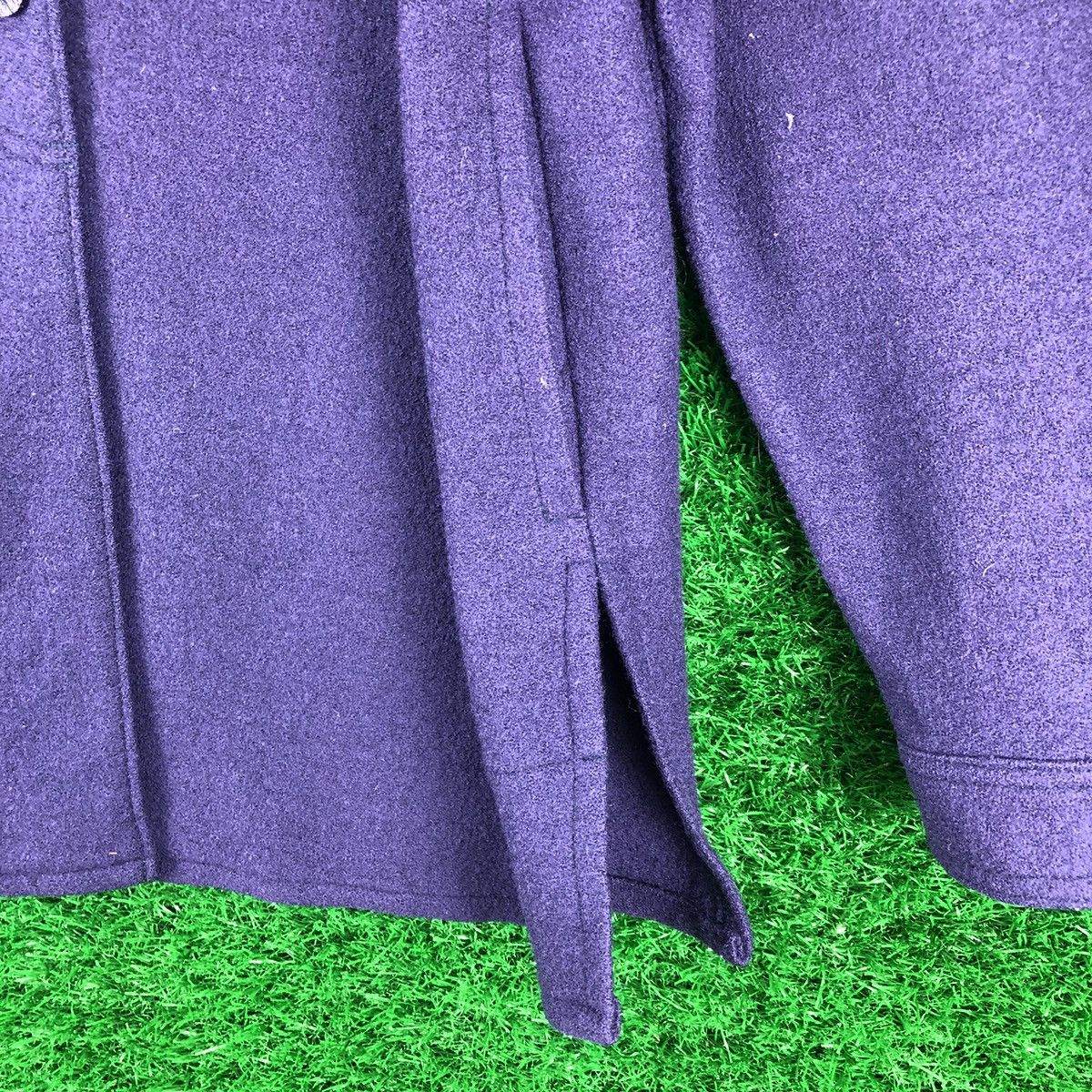 Designer × Japanese Brand × Vintage Vintage 80's Wool Blouse Shirts Button Up Size M / US 6-8 / IT 42-44 - 9 Thumbnail