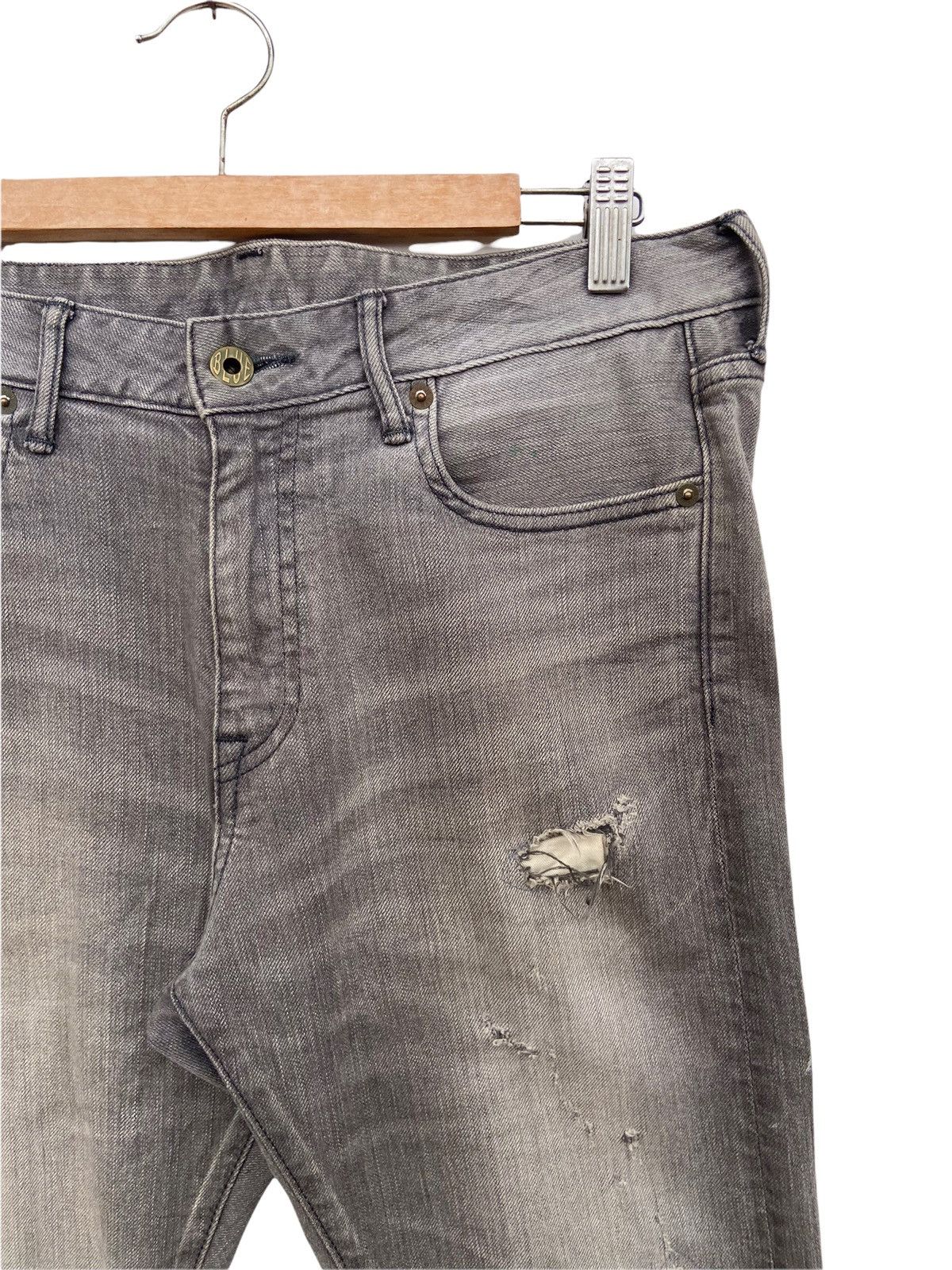 Pure Blue Japan JAPAN PURE BLUE SKINNY PANT Size US 30 / EU 46 - 2 Thumbnail
