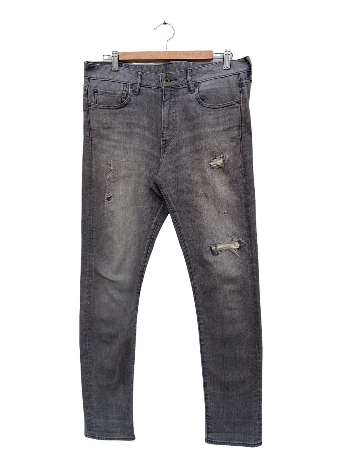 Pure Blue Japan JAPAN PURE BLUE SKINNY PANT Size US 30 / EU 46 - 1 Thumbnail
