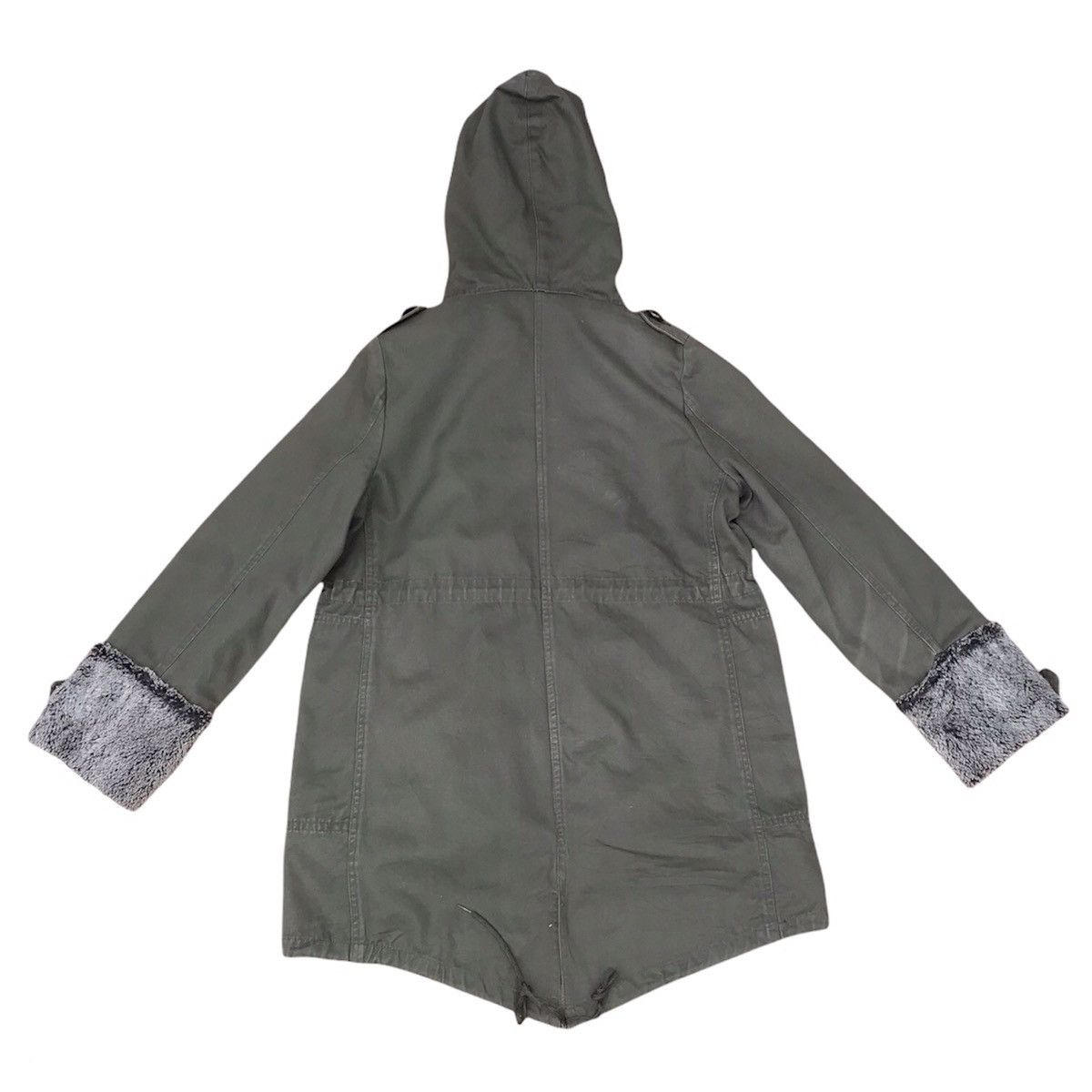 5351 POUR LES HOMMES × In The Attic × Japanese Brand BRUSH parka Yohji yamamoto inspired face military fur Size US S / EU 44-46 / 1 - 7 Thumbnail