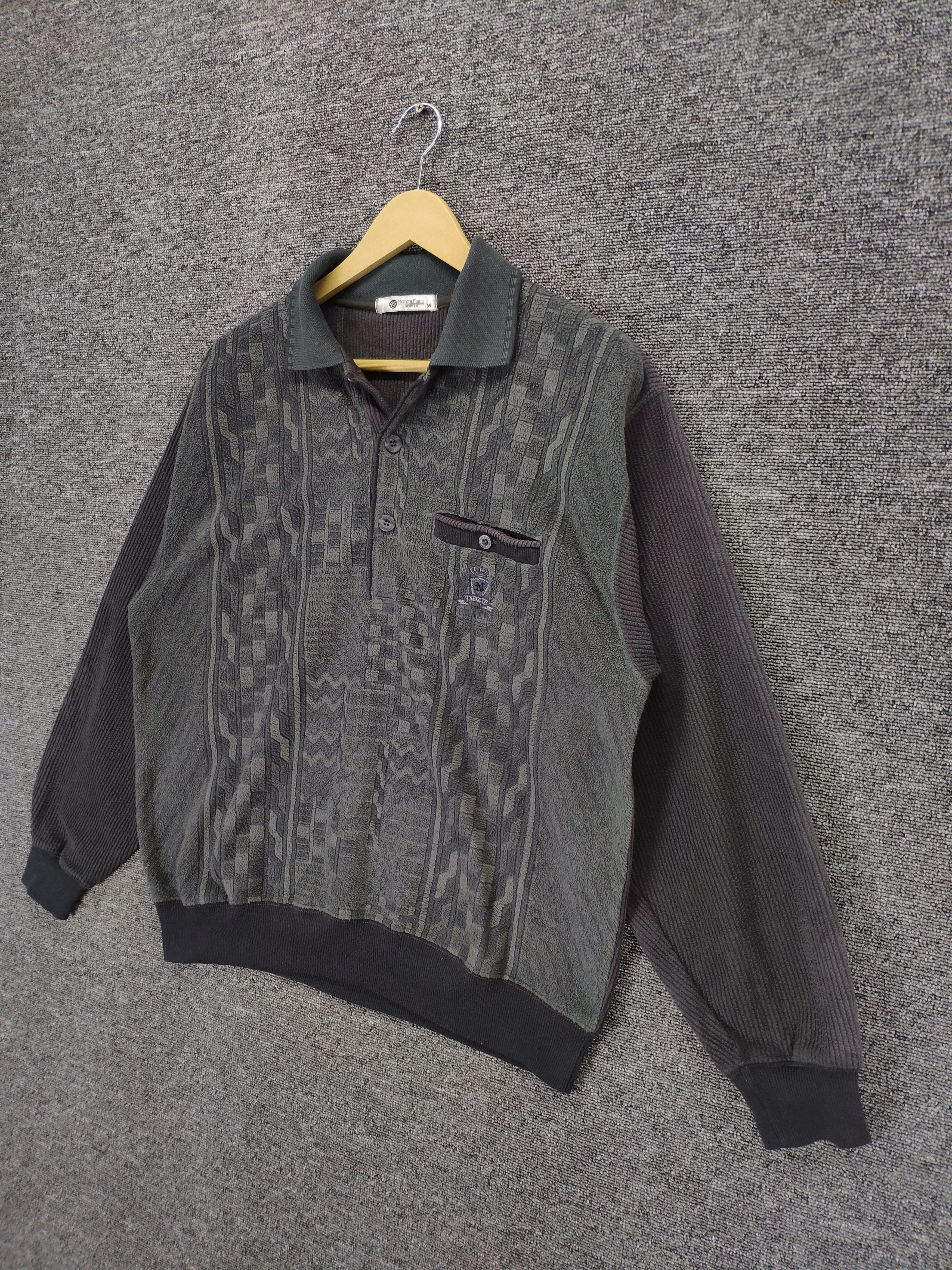Japanese Brand × Vintage Vintage Polo Knit Long Sleeve Shirt Size US M / EU 48-50 / 2 - 3 Thumbnail