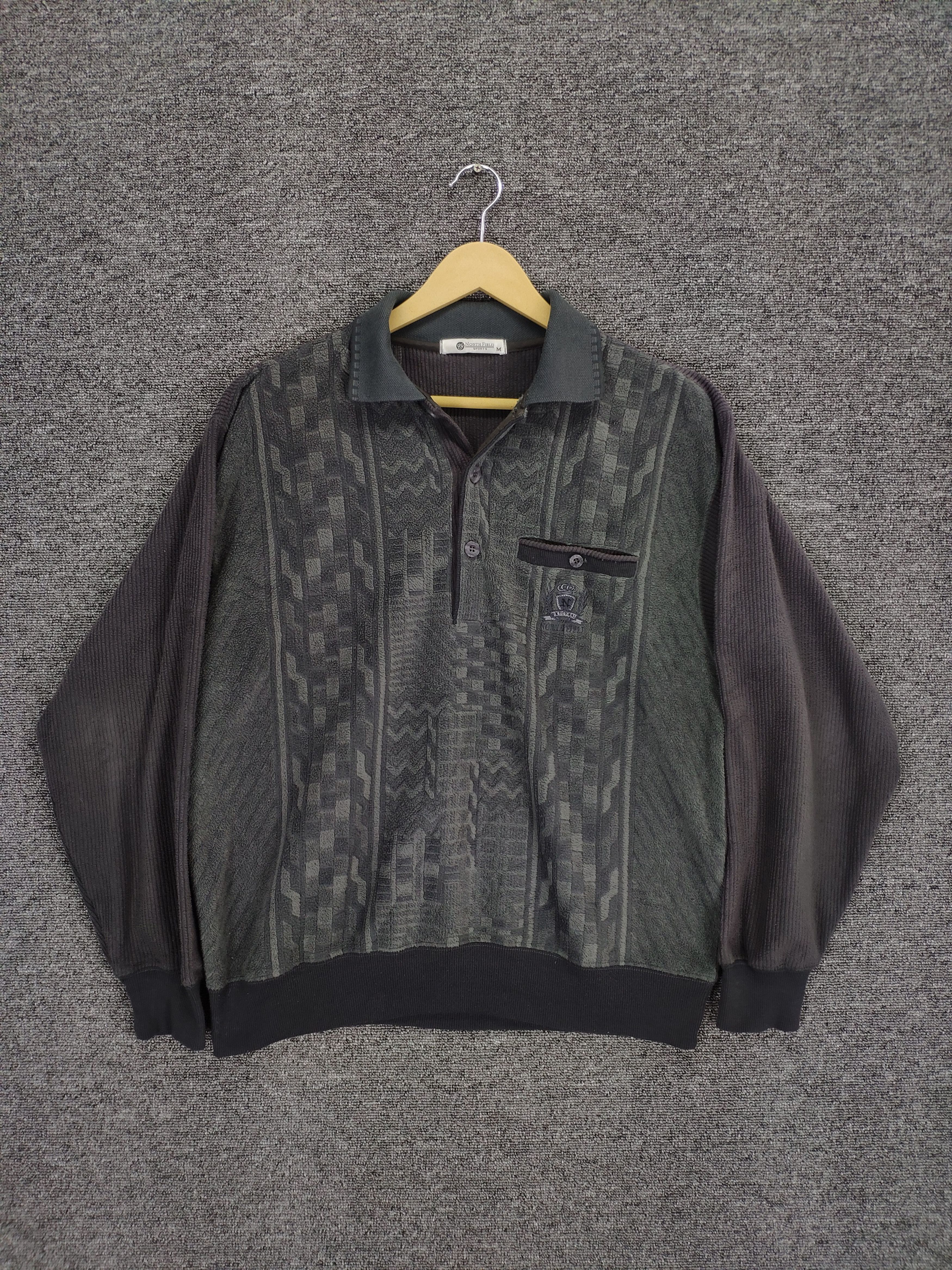 Japanese Brand × Vintage Vintage Polo Knit Long Sleeve Shirt Size US M / EU 48-50 / 2 - 2 Thumbnail