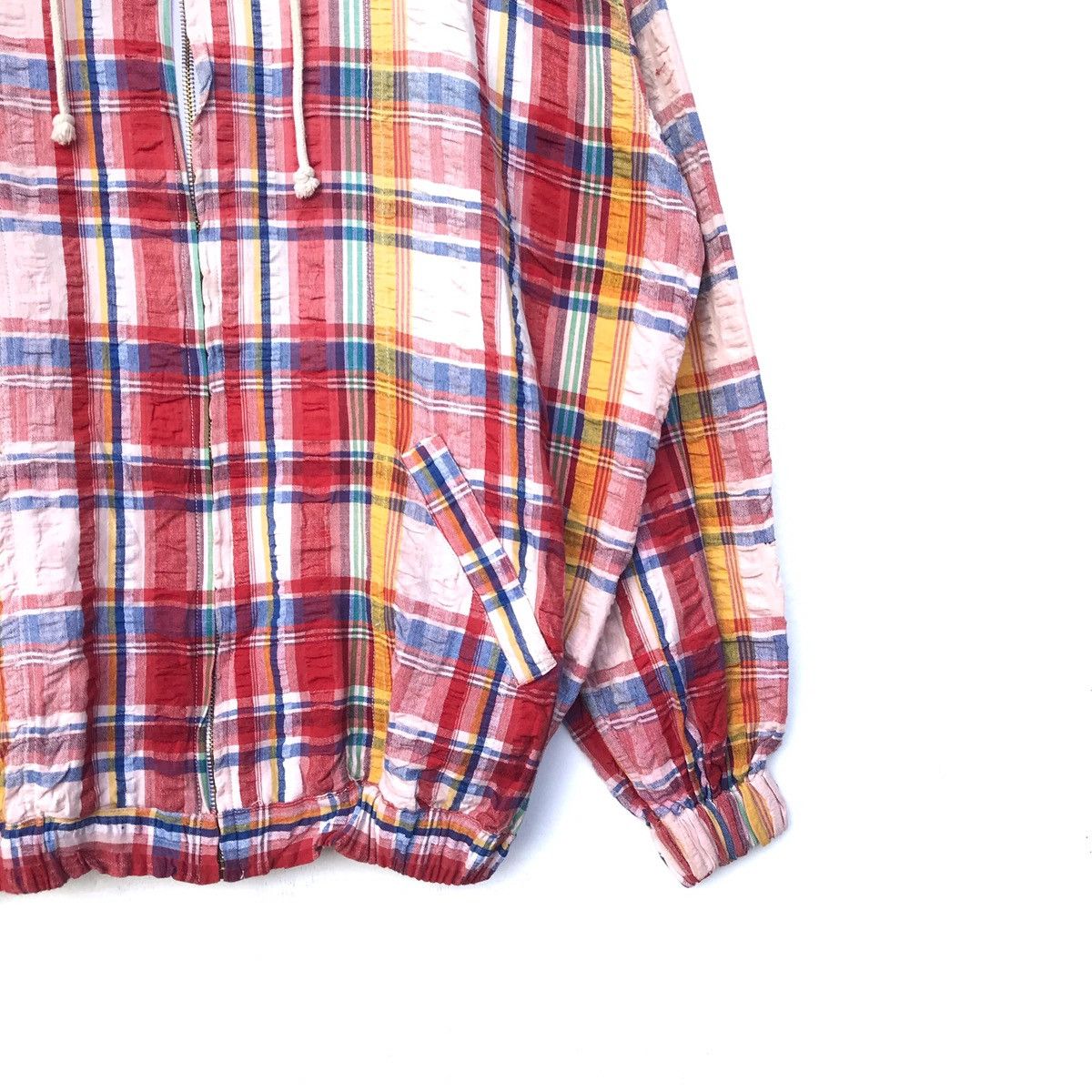 Vintage VINTAGE HOODIE Street MULTI-tone jumper pULLOVER Size US M / EU 48-50 / 2 - 3 Thumbnail