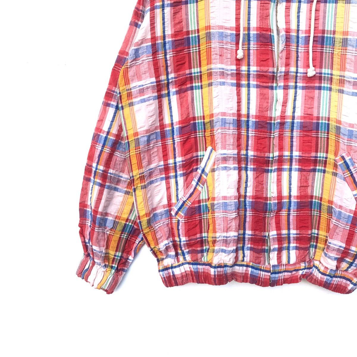 Vintage VINTAGE HOODIE Street MULTI-tone jumper pULLOVER Size US M / EU 48-50 / 2 - 2 Thumbnail