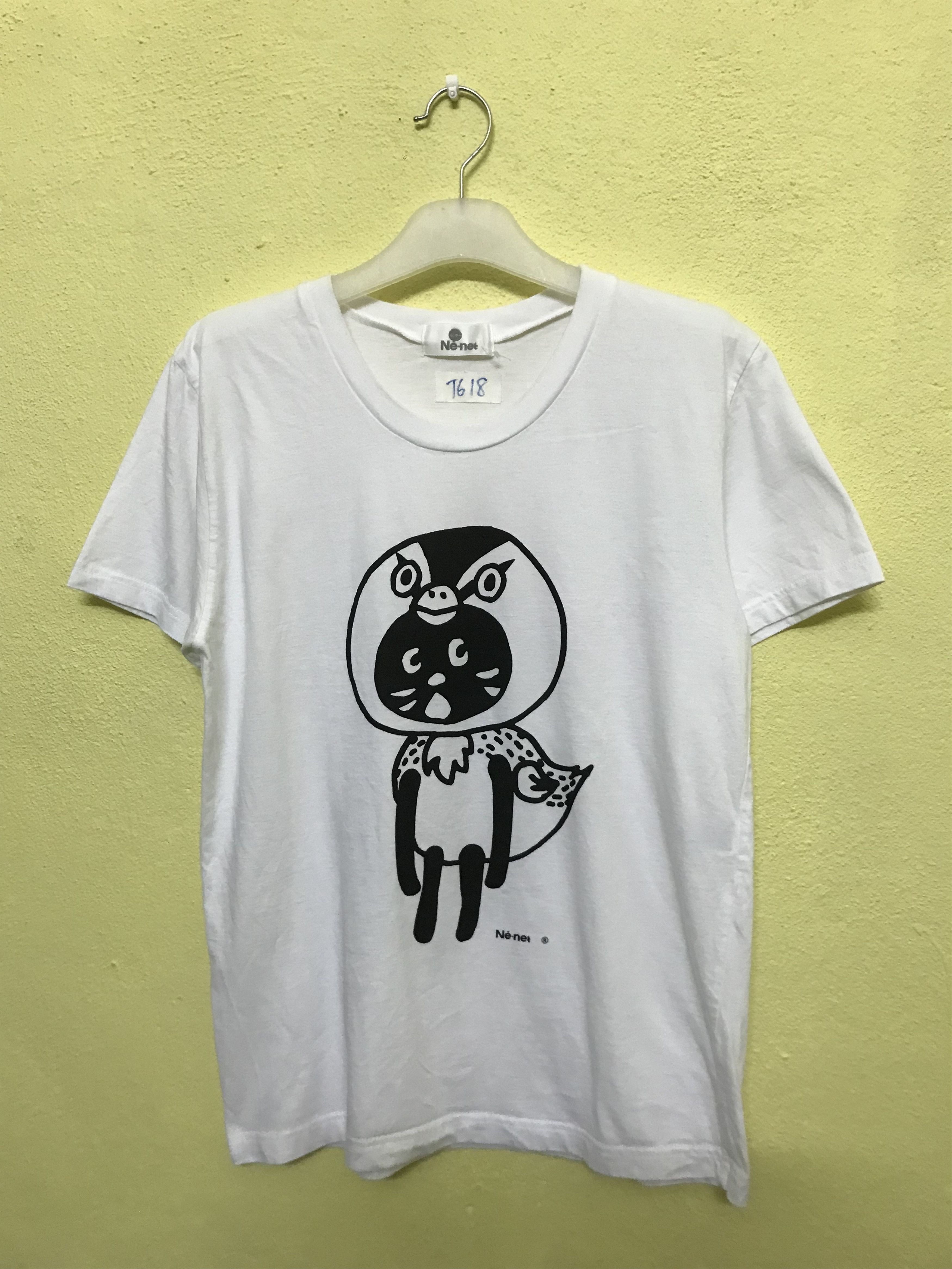 Issey Miyake NE-NET BY ISSEY MIYAKE GRAPHIC CHARACTER TEE Size US M / EU 48-50 / 2 - 1 Thumbnail