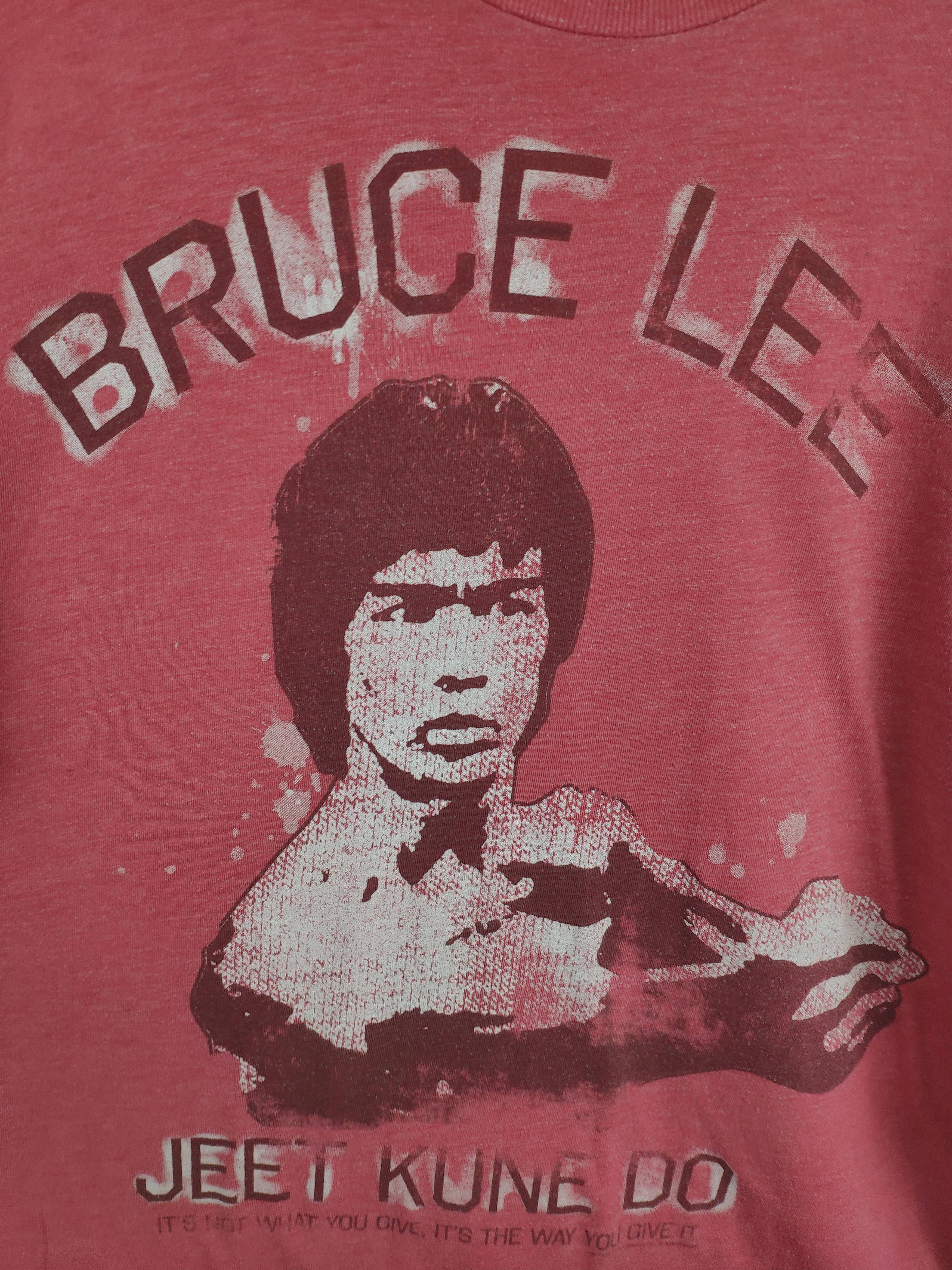 Japanese Brand × Vintage Steal 💥 Vintage Bruce Lee T Shirt Legend Distressed Size US M / EU 48-50 / 2 - 2 Thumbnail