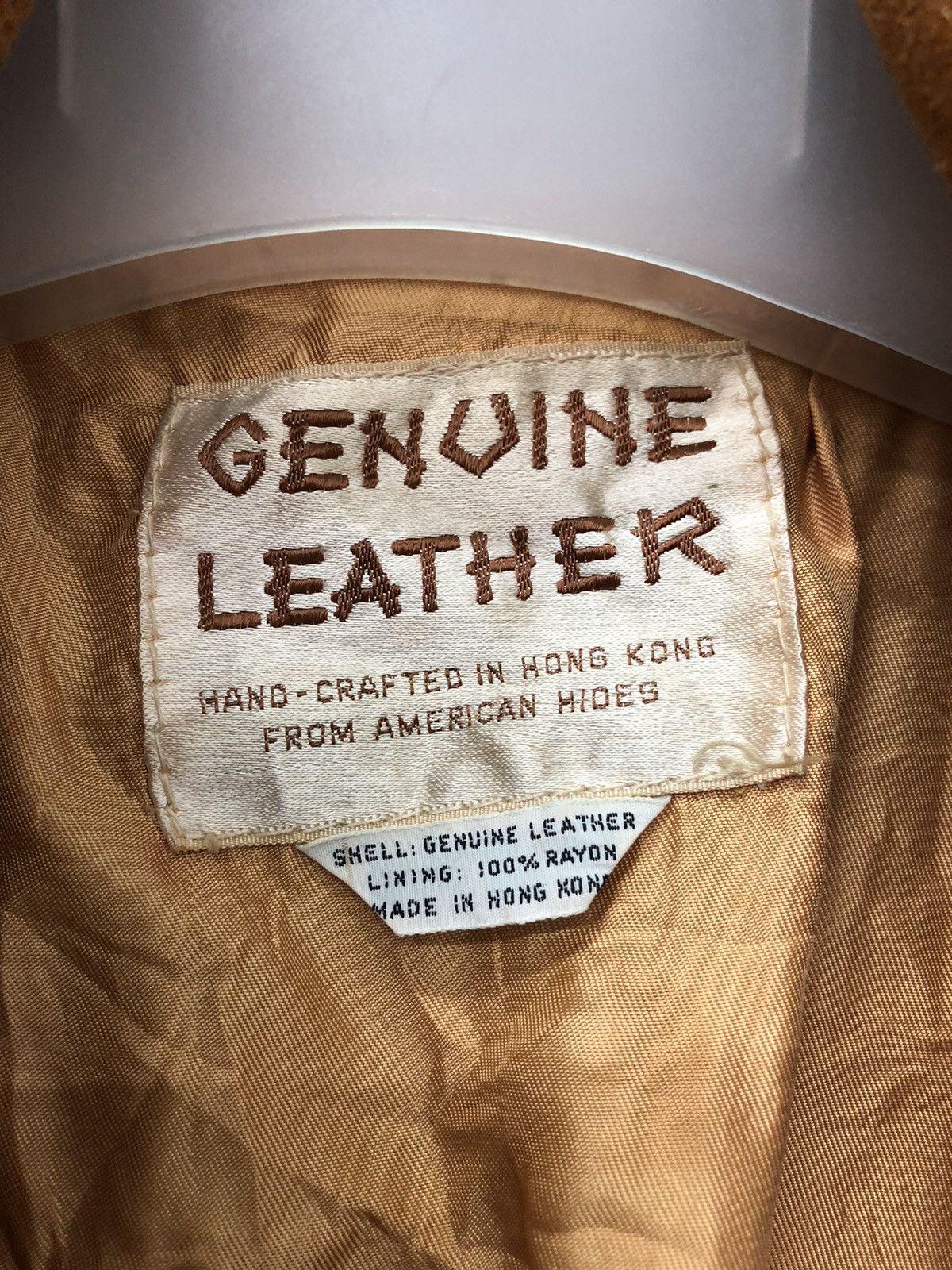 Genuine Leather × Vintage genuine leather fringe jacket hand crafted Size US M / EU 48-50 / 2 - 4 Thumbnail