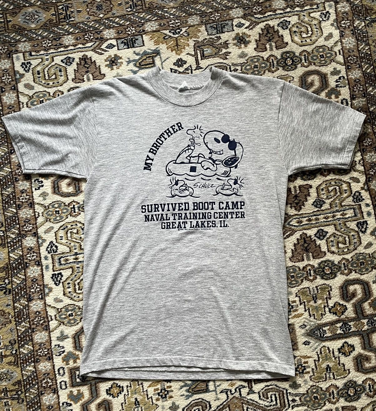 Peanuts × Vintage Vintage 70s Peanuts Snoopy Tee United Feature Syndicate Size US L / EU 52-54 / 3 - 1 Thumbnail