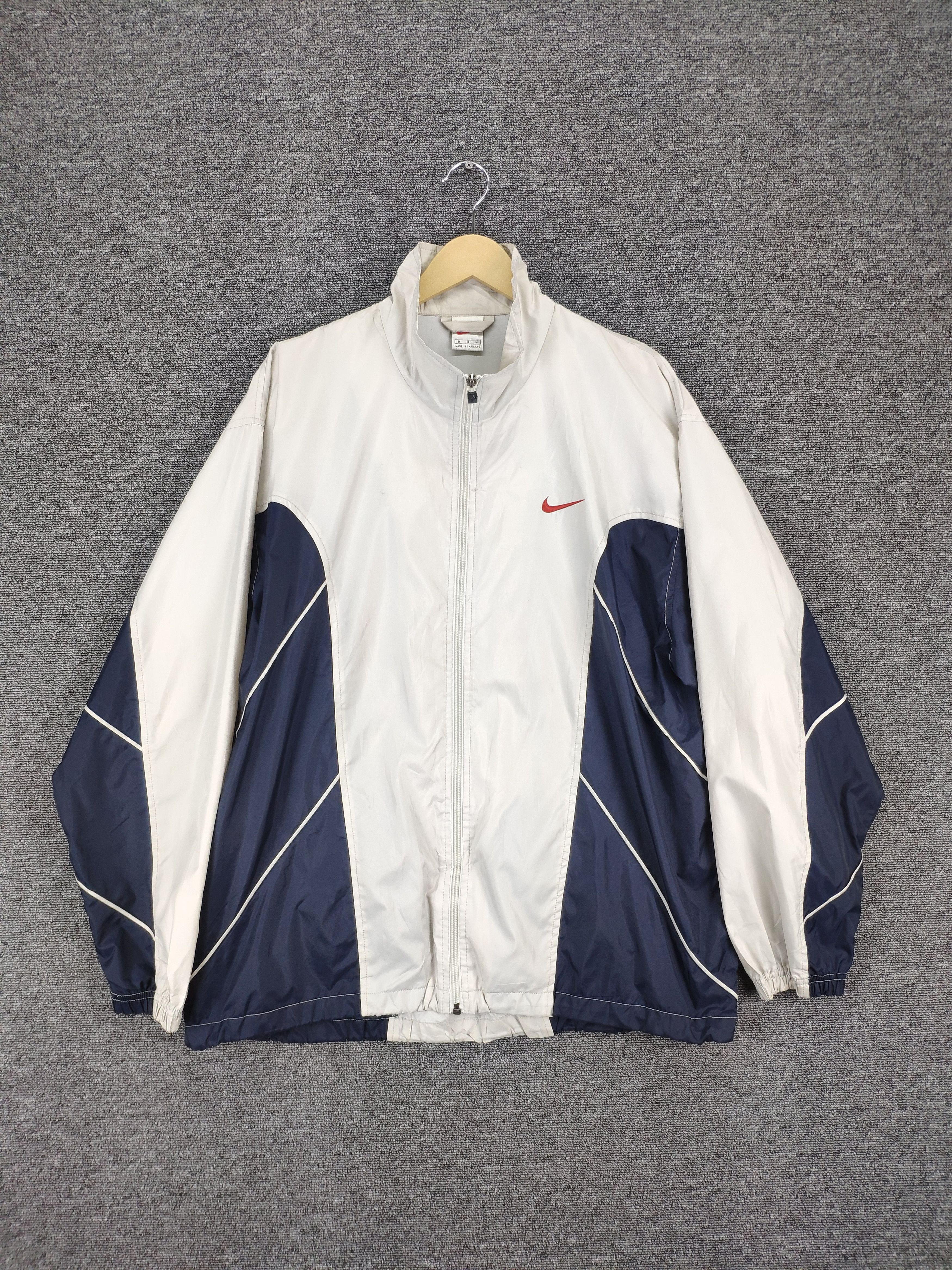 Nike × Vintage Vintage Nike Jacket Colour Block Size US L / EU 52-54 / 3 - 1 Thumbnail