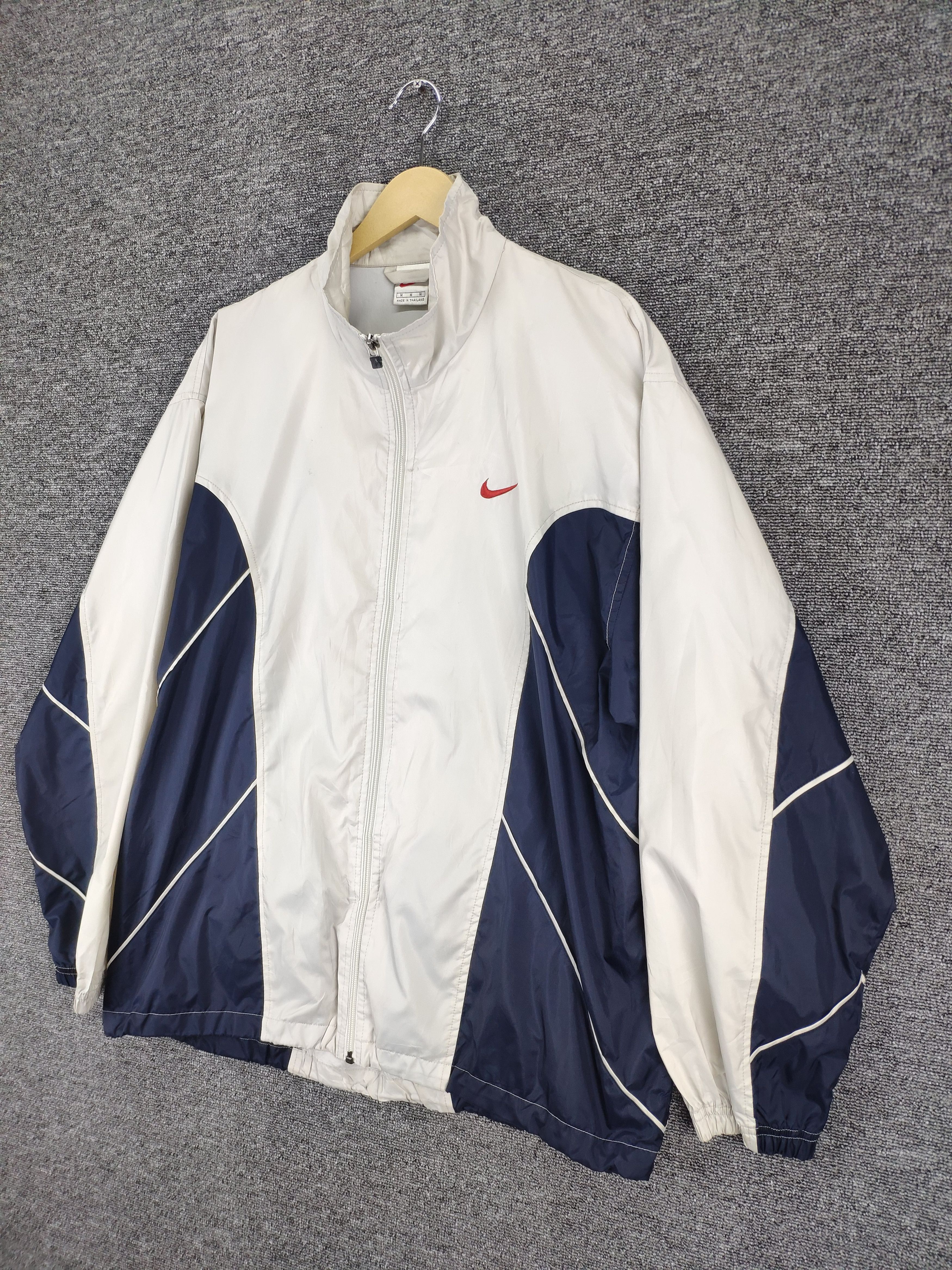 Nike × Vintage Vintage Nike Jacket Colour Block Size US L / EU 52-54 / 3 - 2 Thumbnail