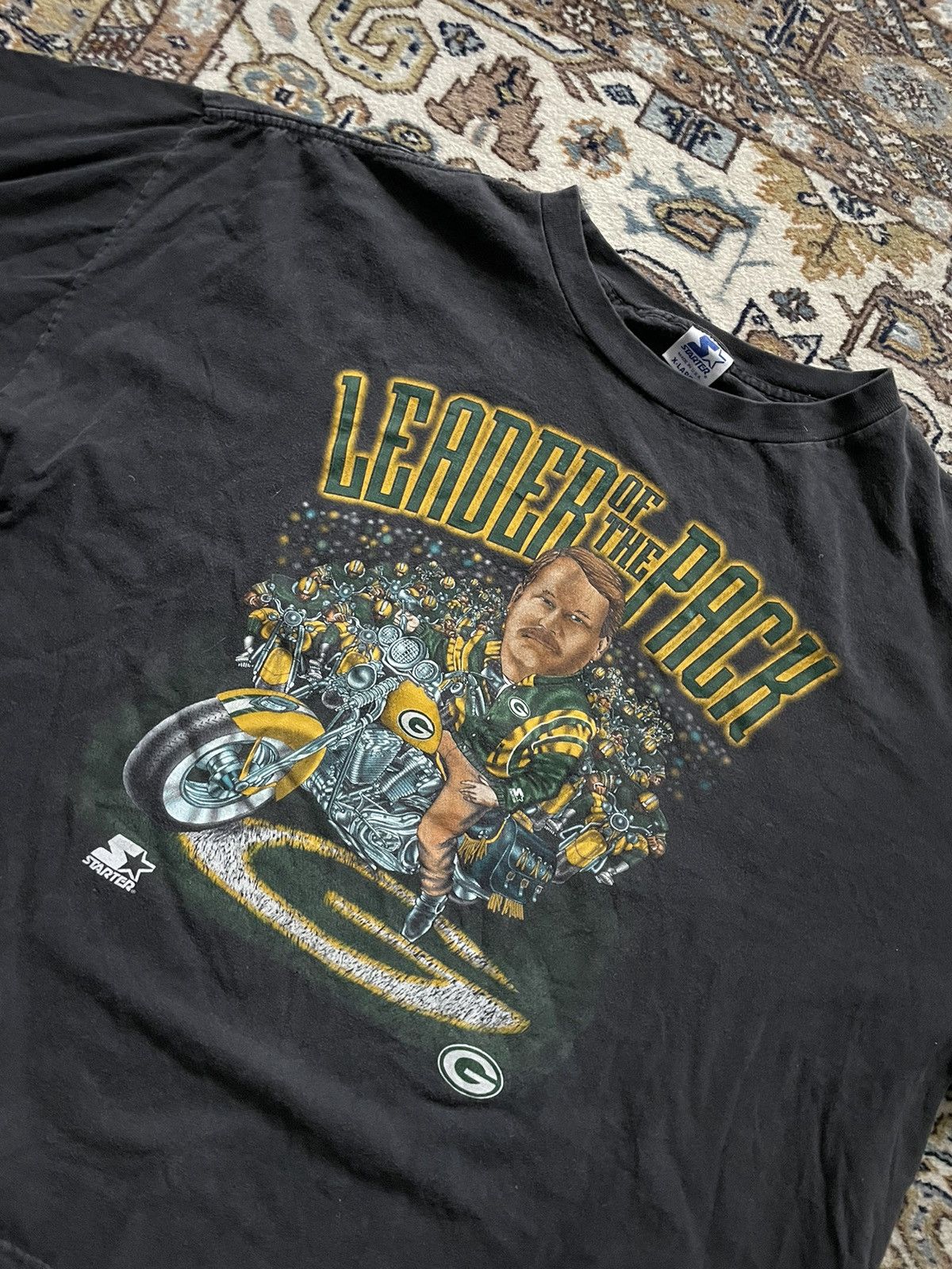 Starter Vintage 90s Green Bay Packers Starter Tee Size US XL / EU 56 / 4 - 2 Thumbnail