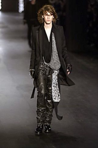 Dior Waxed Jeans Hedi Slimane