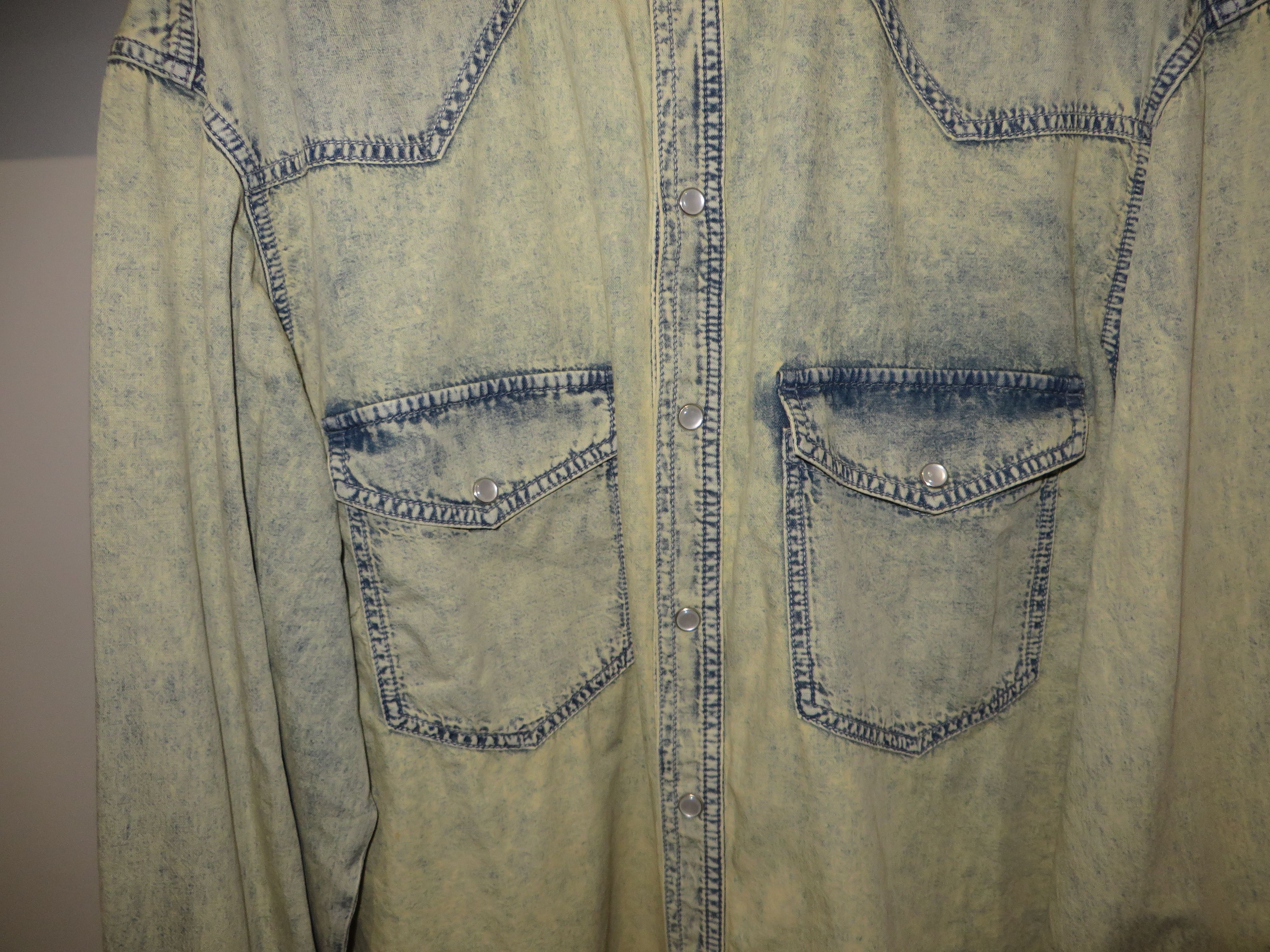 Faith Connexion Oversized bleached shirt shirt Size US XS / EU 42 / 0 - 2 Thumbnail
