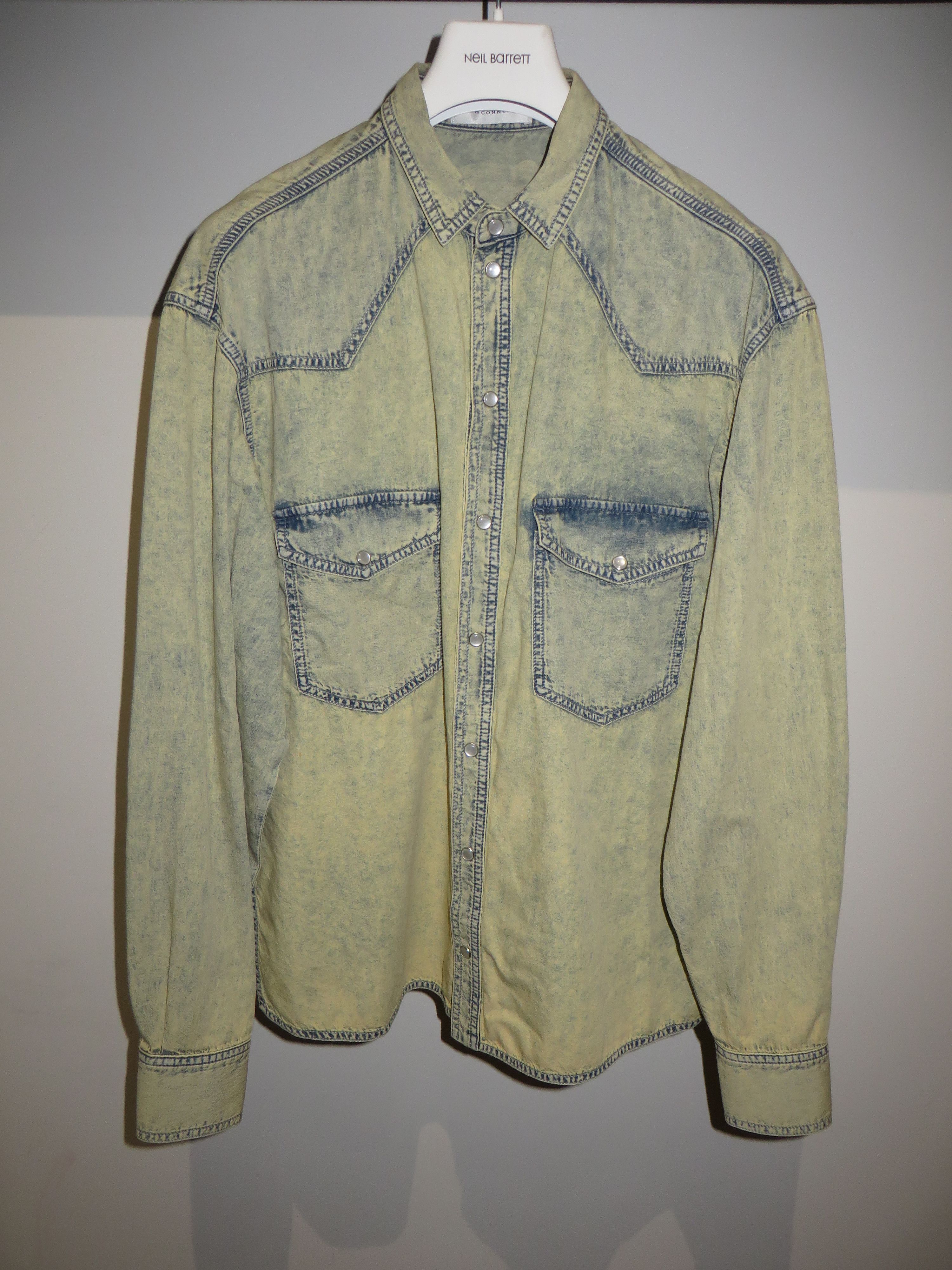 Faith Connexion Oversized bleached shirt shirt Size US XS / EU 42 / 0 - 1 Thumbnail