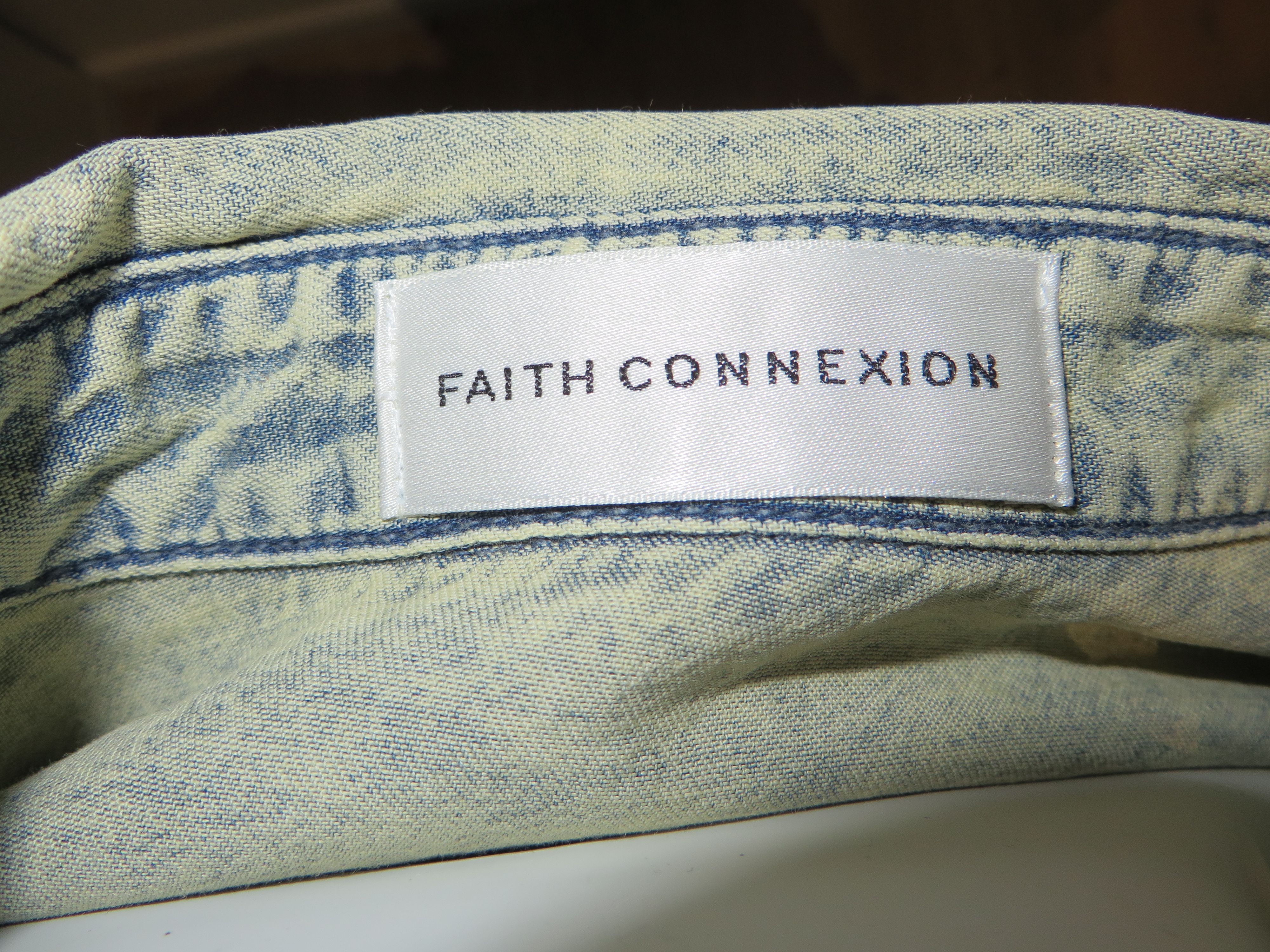 Faith Connexion Oversized bleached shirt shirt Size US XS / EU 42 / 0 - 8 Thumbnail