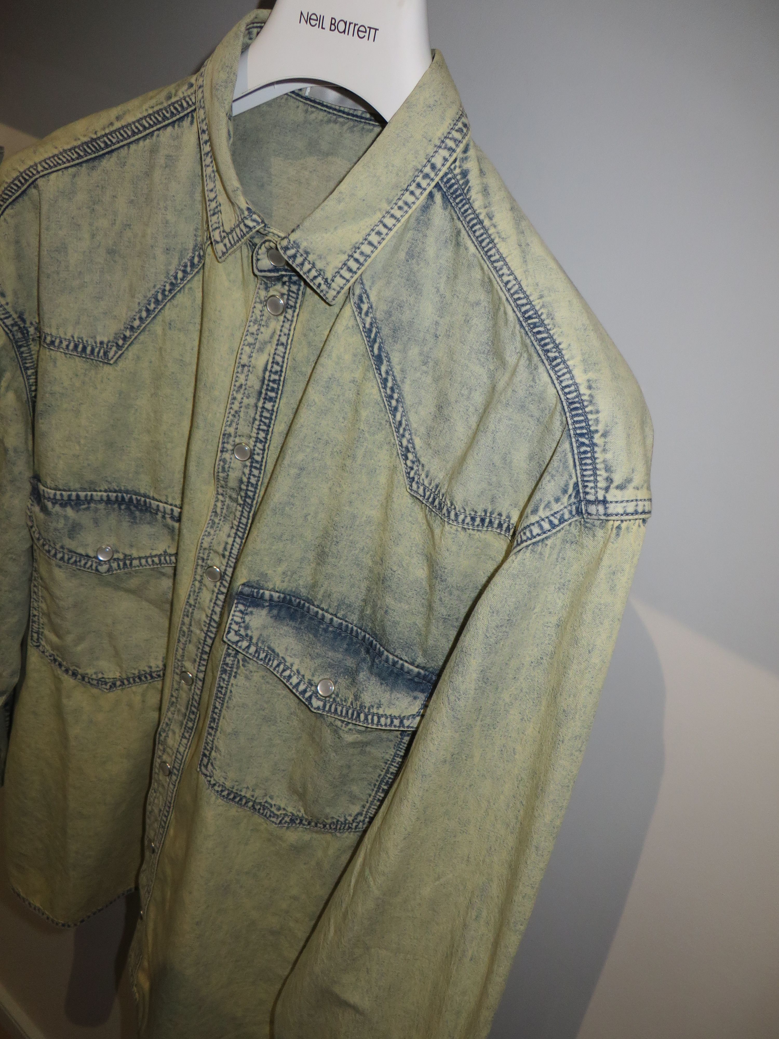 Faith Connexion Oversized bleached shirt shirt Size US XS / EU 42 / 0 - 3 Thumbnail