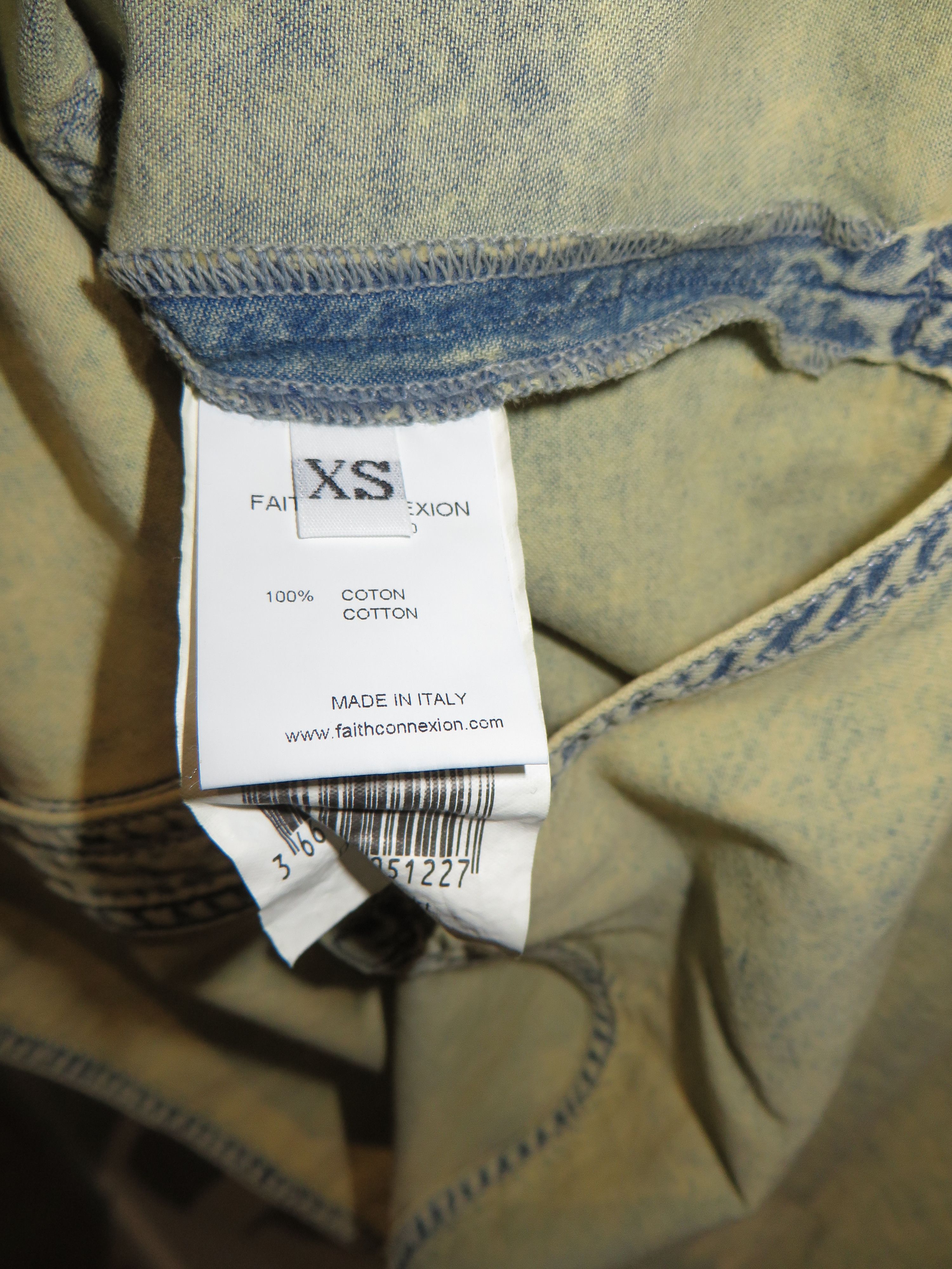 Faith Connexion Oversized bleached shirt shirt Size US XS / EU 42 / 0 - 7 Thumbnail